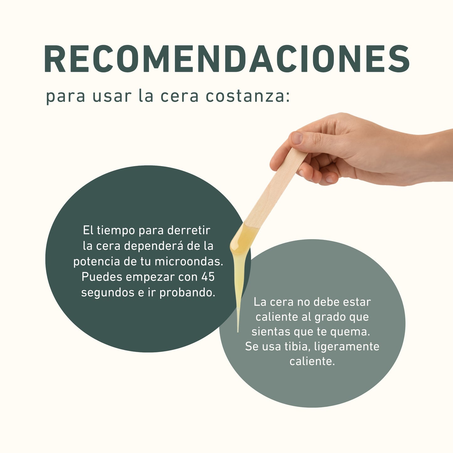 Cera para Depilar de Miel de Abeja | 2 Frascos para una Depilación Rápida, Suave y para Zonas Sensibles