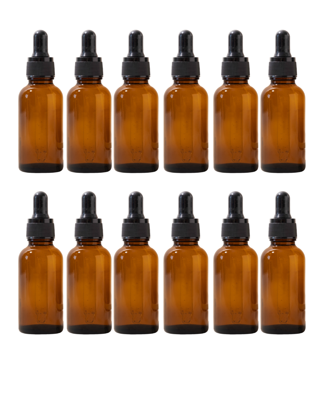 Frasco Gotero | 50 ml | Envase de Vidrio Ámbar | Grado farmacéutico
