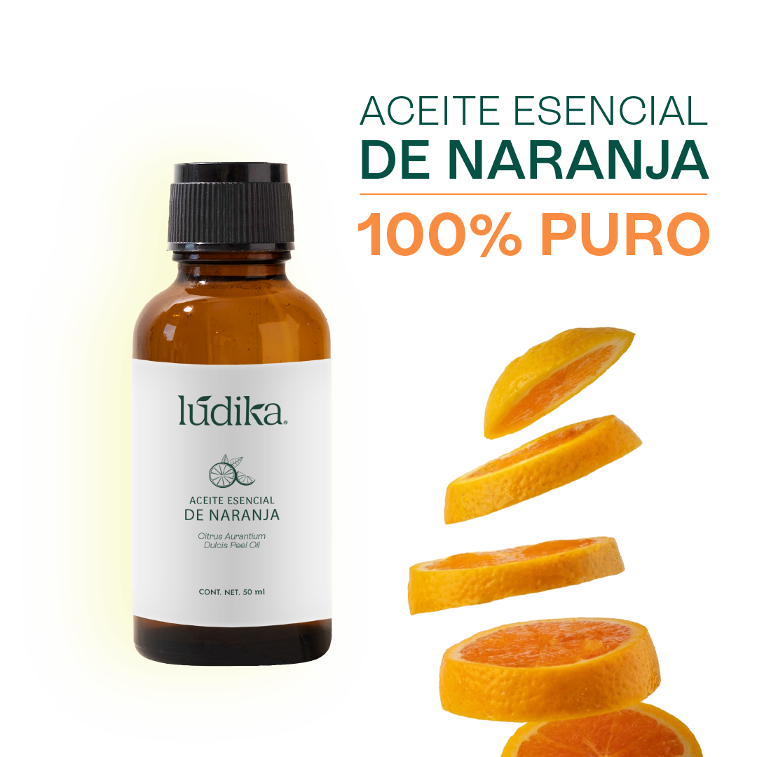 Aceite Esencial de Naranja | Alimenticio y Cosmético | Rejuvenecedor, Purificante y Vibrante para Piel, Cabello y Ánimo