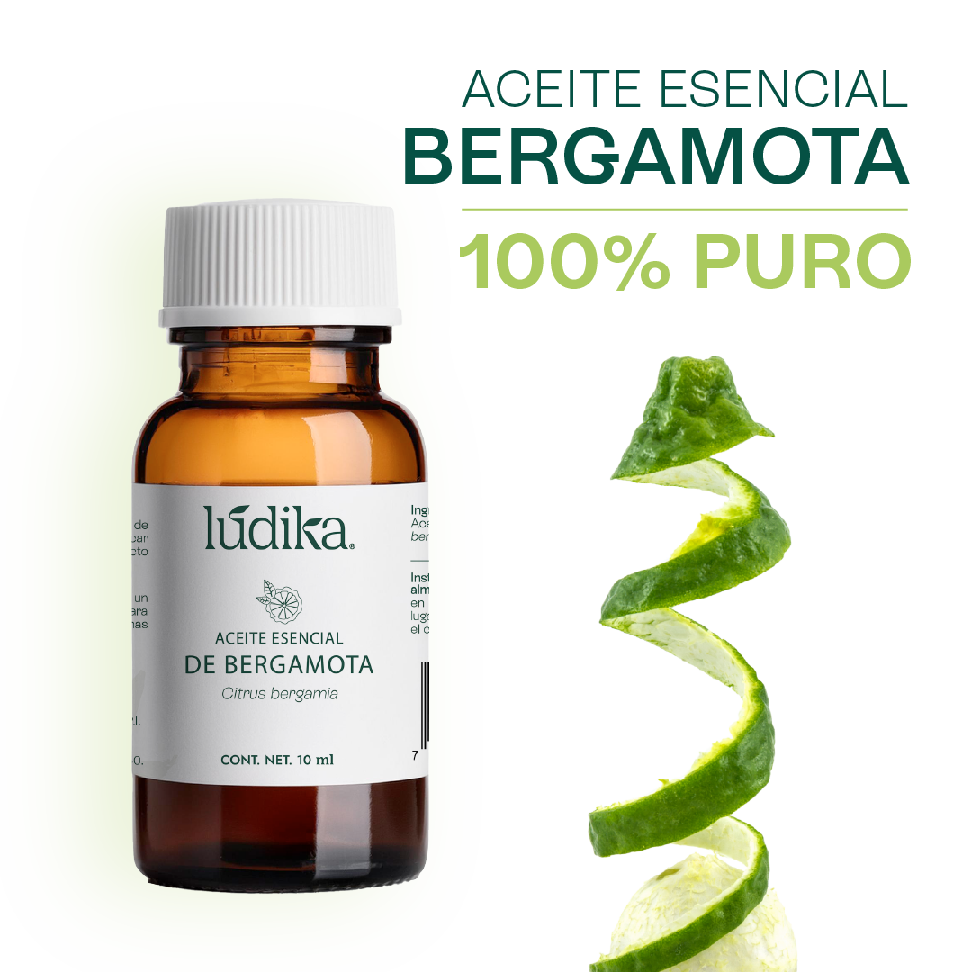 Aceite Esencial de Bergamota | Aromaterapia y Spa | Calmante, Purificante y Elevador del Ánimo para Piel y Mente
