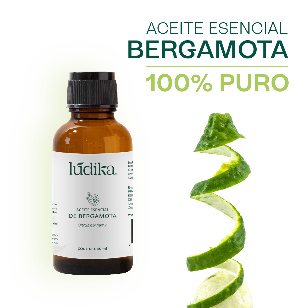 Aceite Esencial de Bergamota | Aromaterapia y Spa | Calmante, Purificante y Elevador del Ánimo para Piel y Mente
