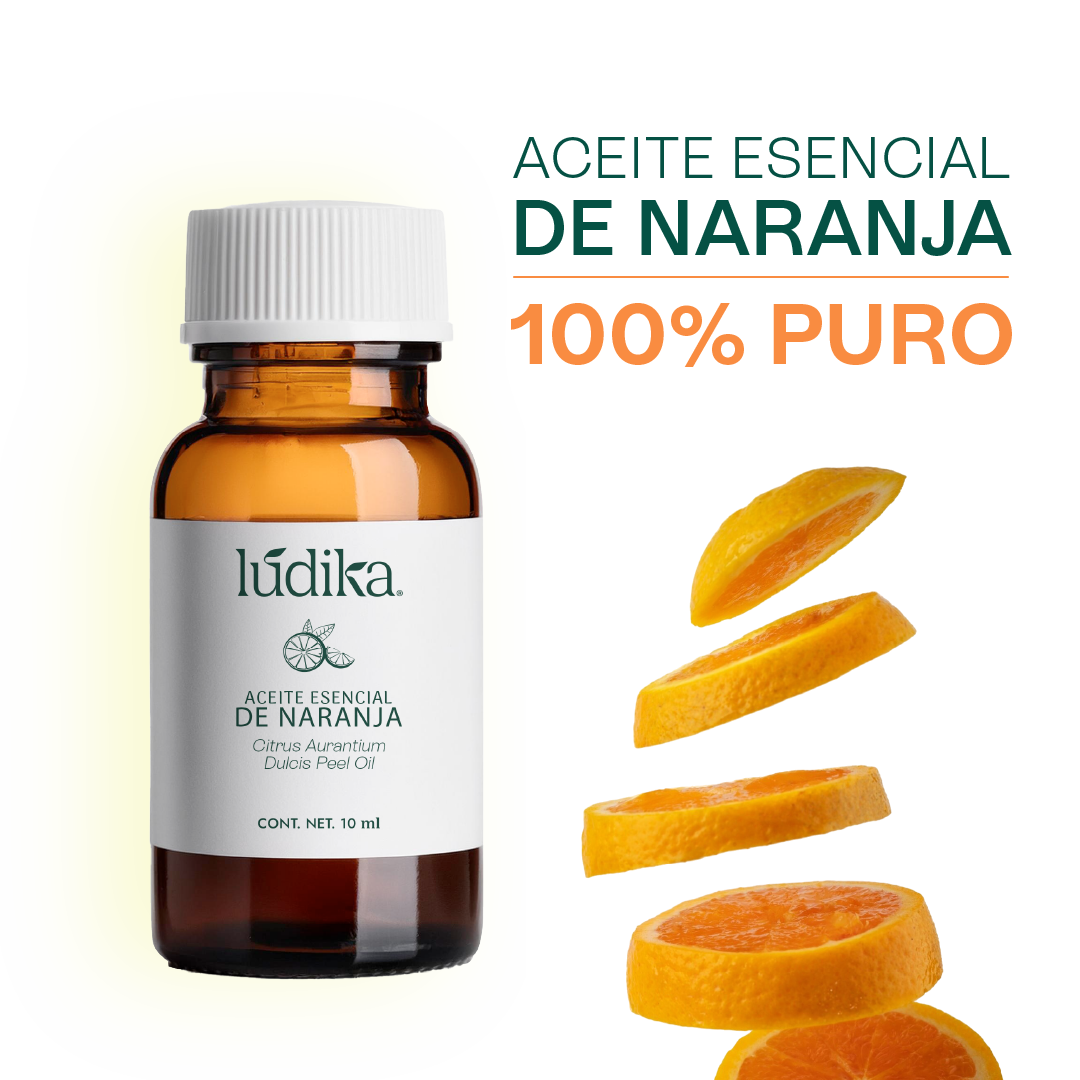 Aceite Esencial de Naranja | Alimenticio y Cosmético | Rejuvenecedor, Purificante y Vibrante para Piel, Cabello y Ánimo