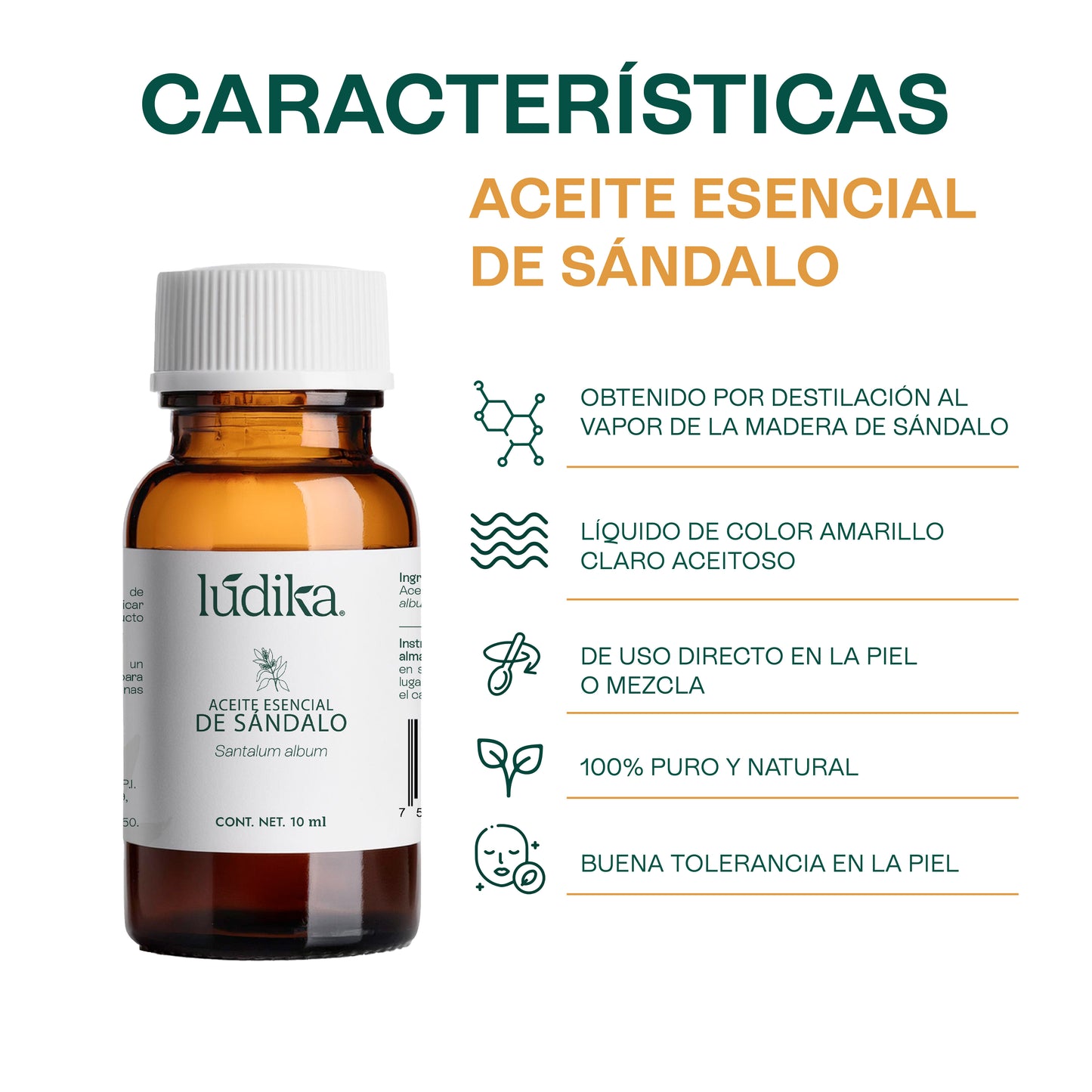 Aceite Esencial de Sándalo | Facial, Spa y Aromaterapia | El Elixir de la Paz y la Belleza para Piel Radiante y Bienestar Profundo