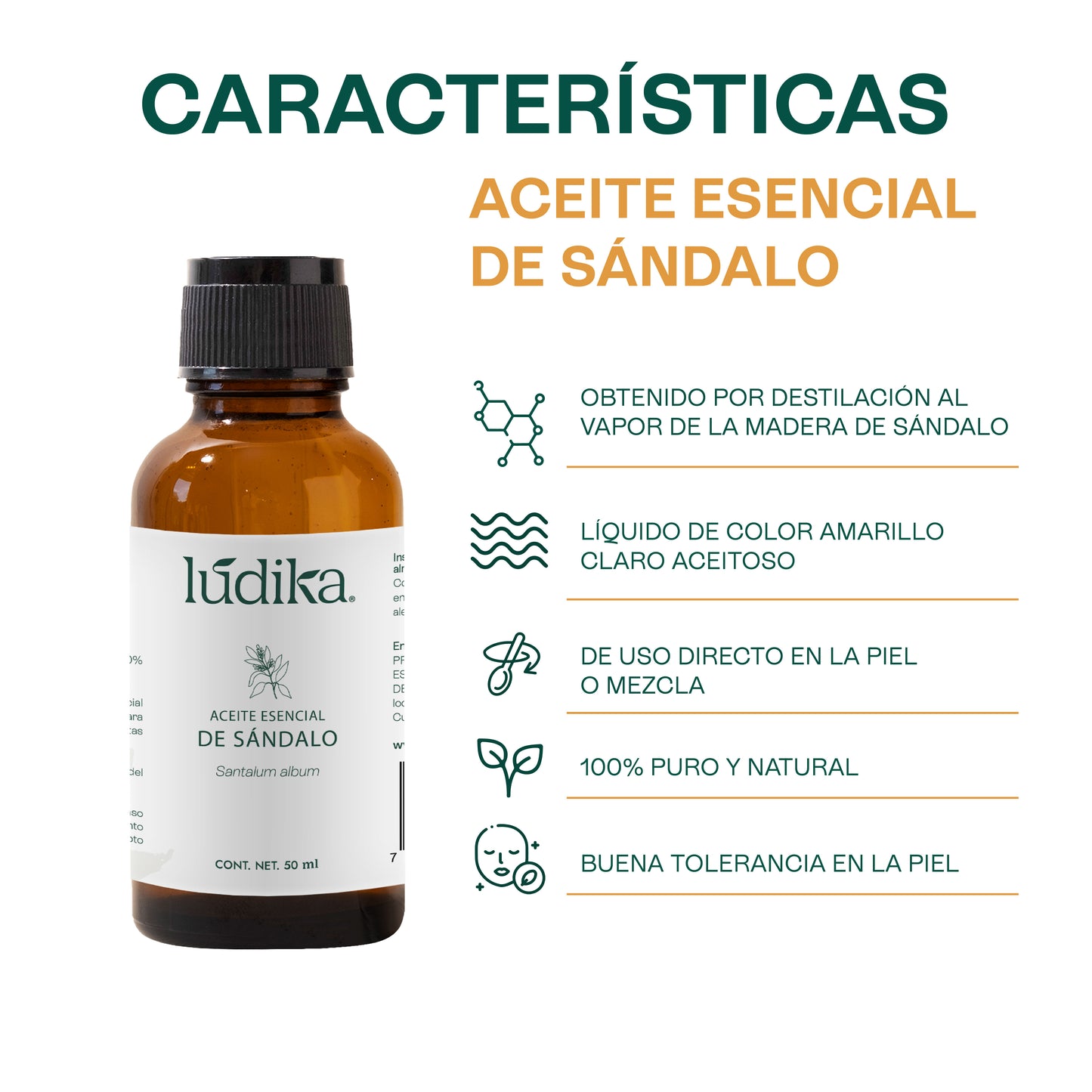 Aceite Esencial de Sándalo | Facial, Spa y Aromaterapia | El Elixir de la Paz y la Belleza para Piel Radiante y Bienestar Profundo