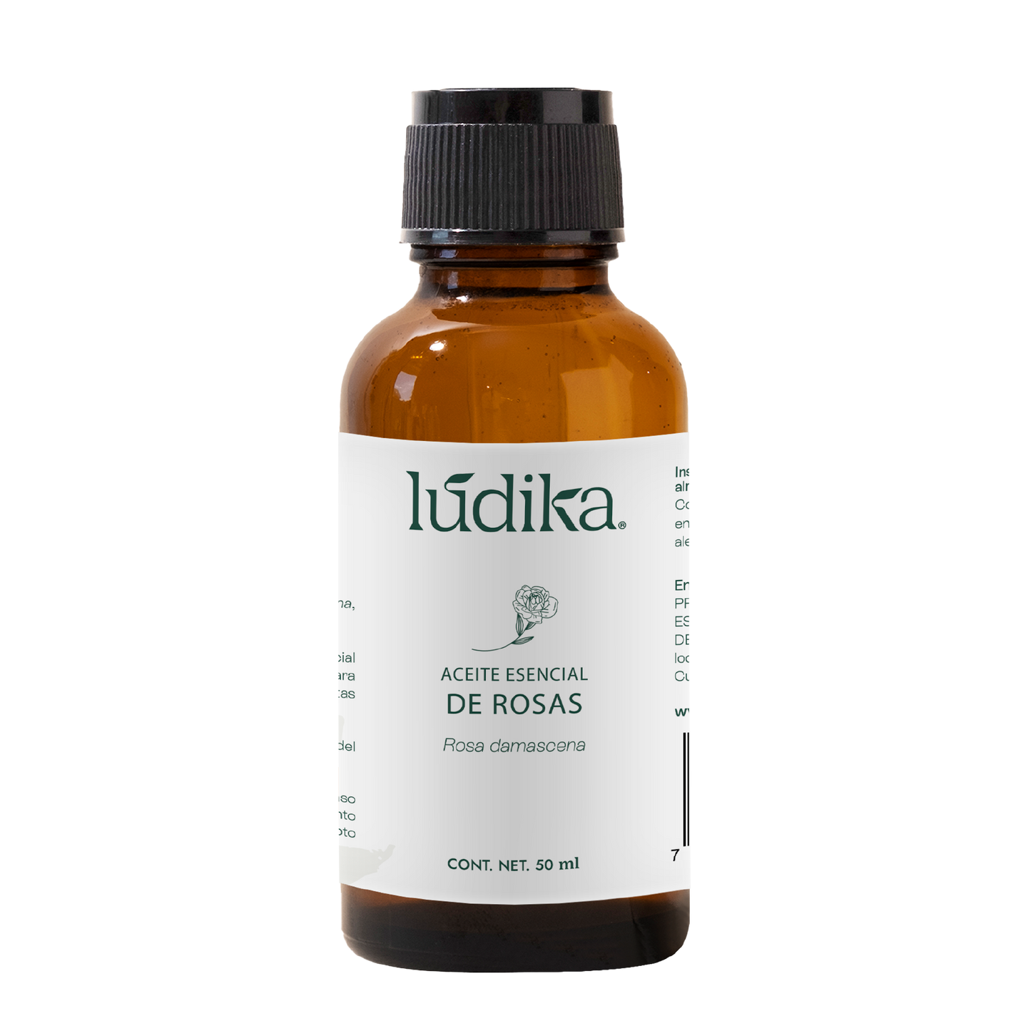 Aceite Esencial de Rosa Damascena | Facial, Spa y Aromaterapia | Elixir de Juventud para Piel Radiante y Bienestar Emocional