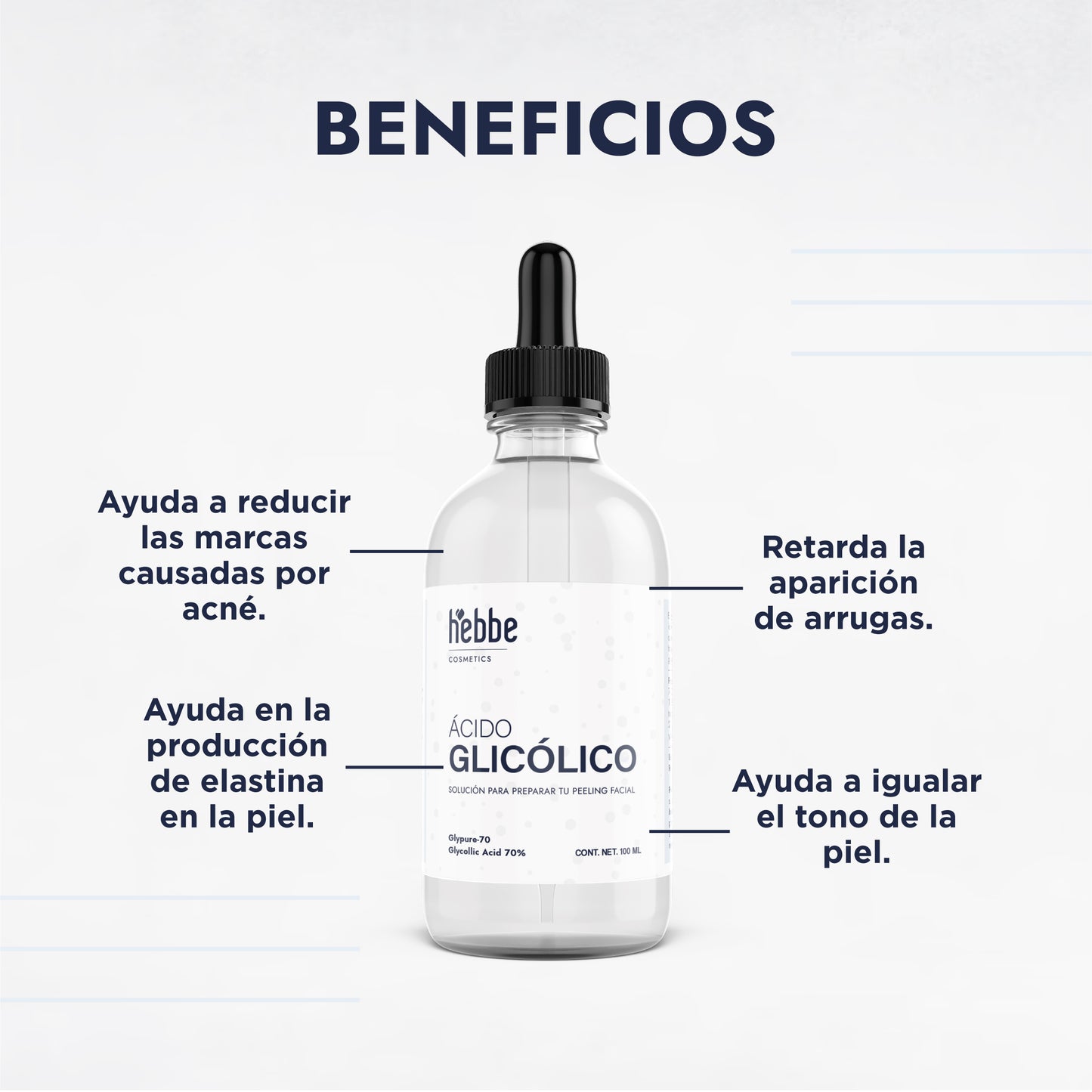 Ácido Glicólico | Potente Renovador Celular, Despigmentante y Antiedad