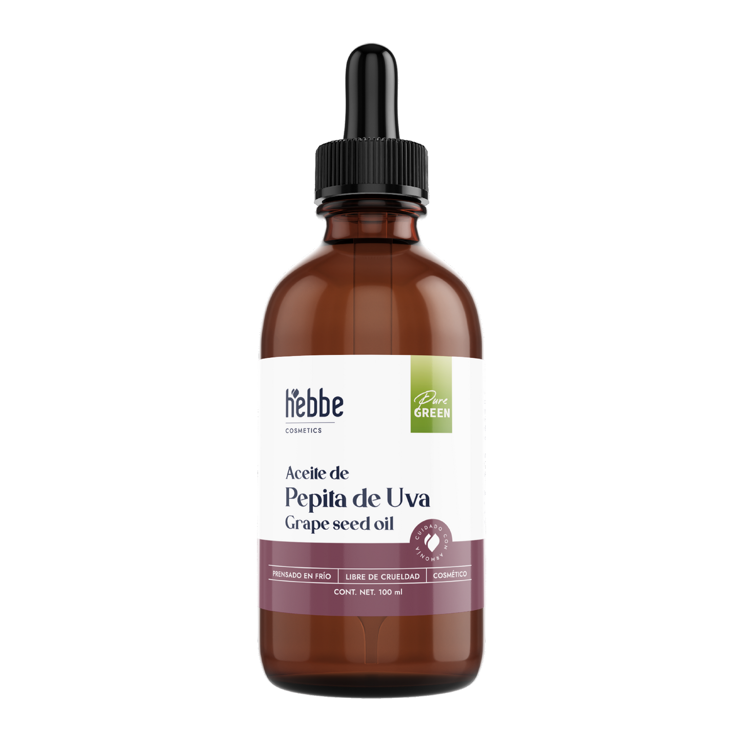 Aceite de Pepita de Uva Puro | Facial, Corporal y Corporal | Aceite de masaje, Antioxidante y Regulador Sebáceo