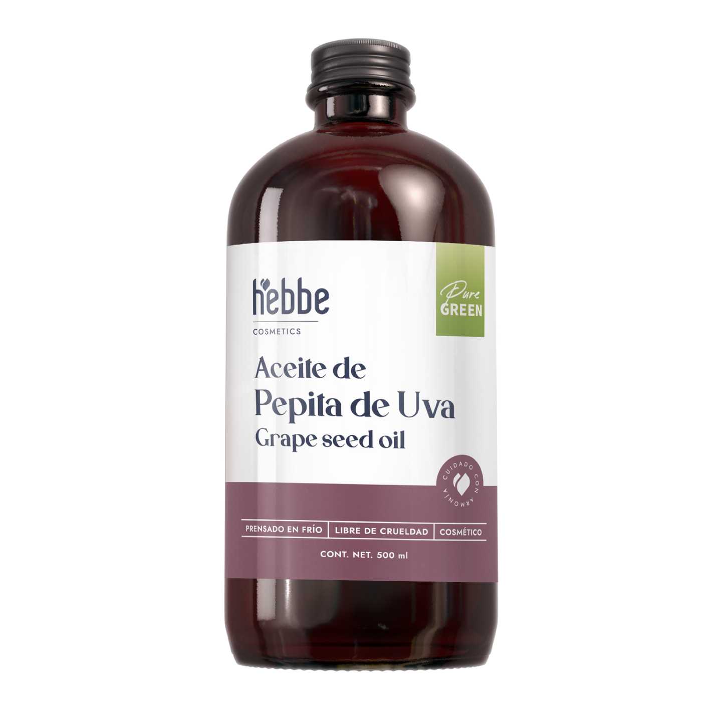 Aceite de Pepita de Uva Puro | Facial, Corporal y Corporal | Aceite de masaje, Antioxidante y Regulador Sebáceo