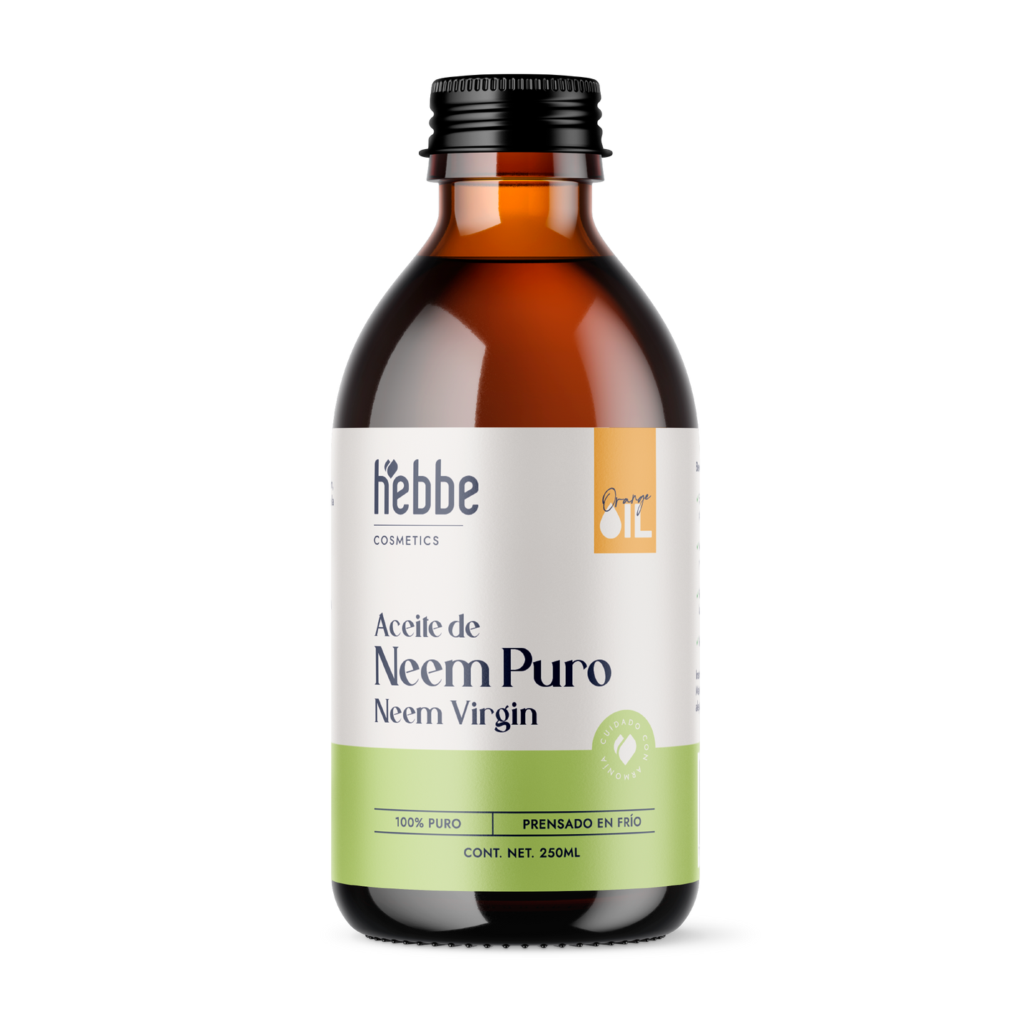 Aceite de Neem Virgen | Capilar y Facial | Purificante, Calmante y Protector Antiedad y Antimosquitos