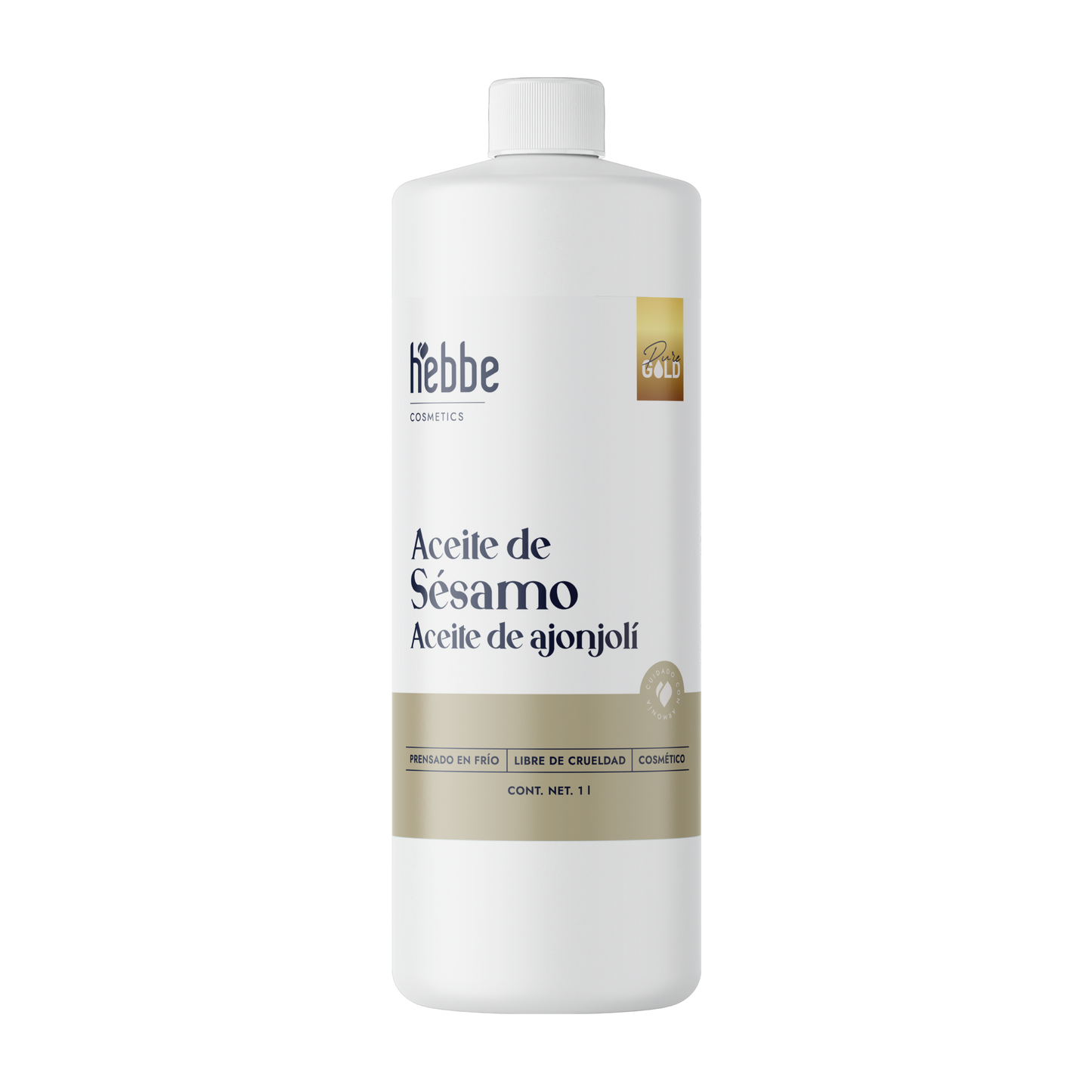 Aceite de Sésamo Ajonjolí Virgen | Facial Capilar y Corporal | Antiedad, Hidratante y Protector Capilar