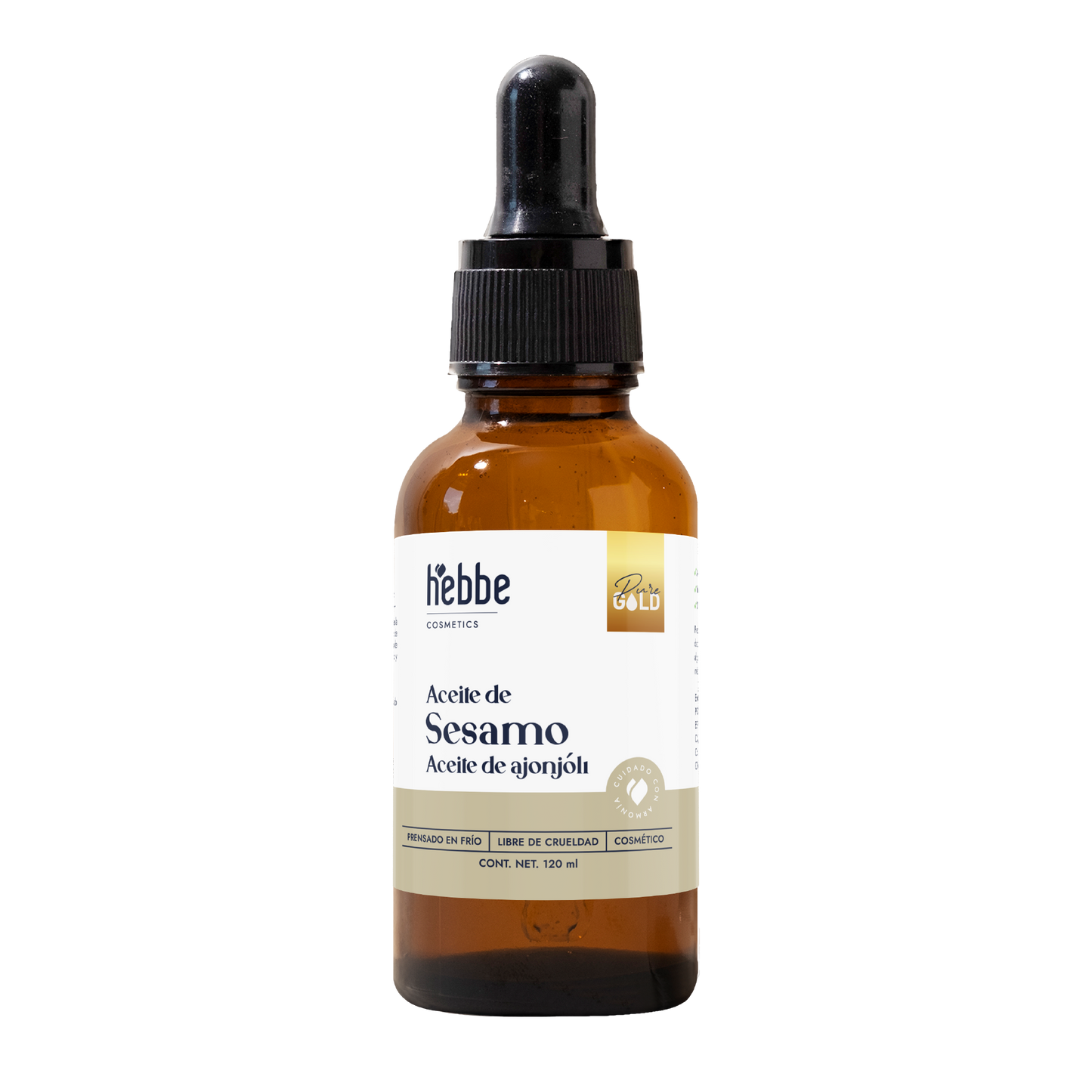 Aceite de Sésamo Ajonjolí Virgen | Facial Capilar y Corporal | Antiedad, Hidratante y Protector Capilar
