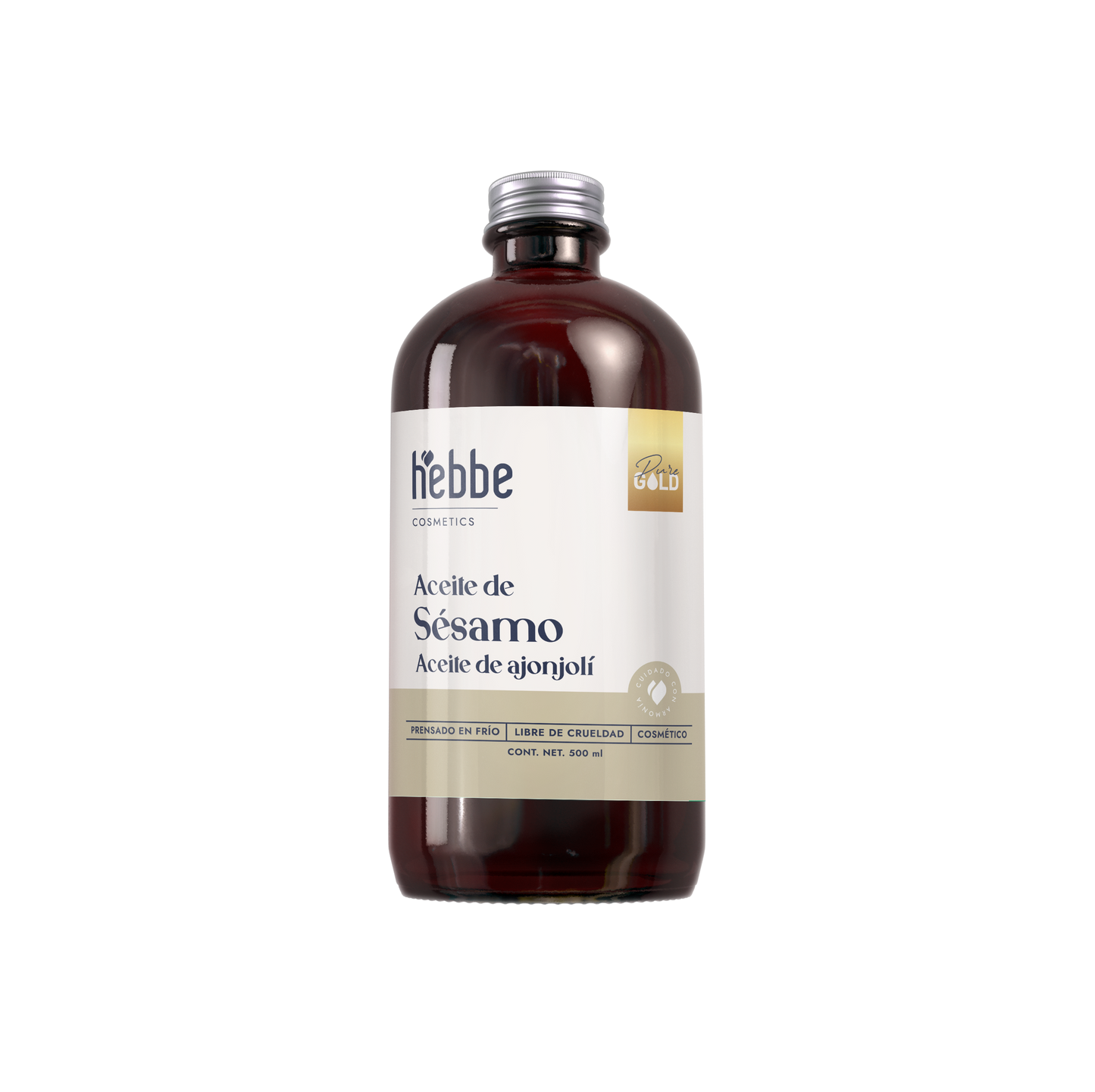Aceite de Sésamo Ajonjolí Virgen | Facial Capilar y Corporal | Antiedad, Hidratante y Protector Capilar