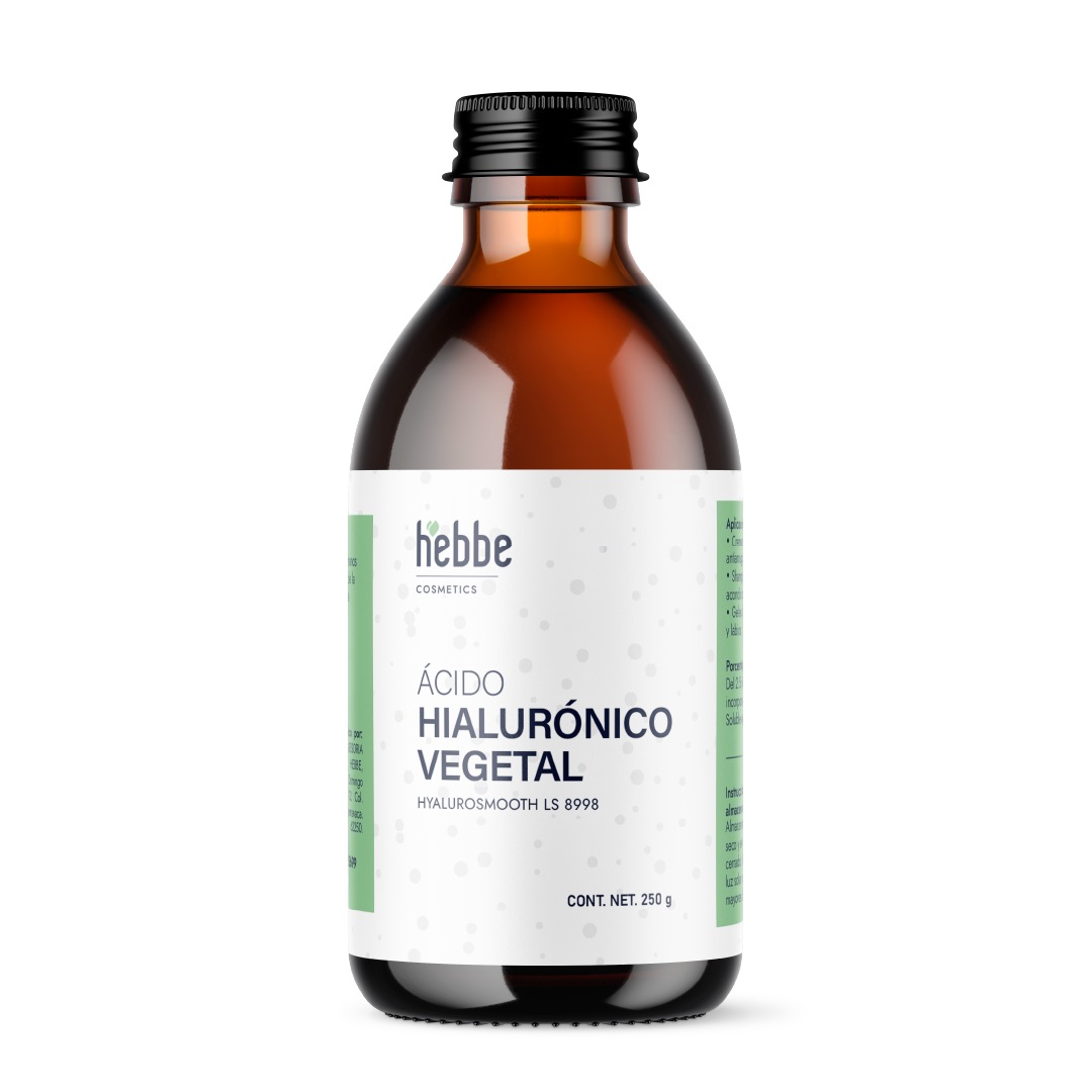 Ácido Hialurónico Vegetal | Hidratación Superficial y Filmógena | Alternativa Botánica Certificable