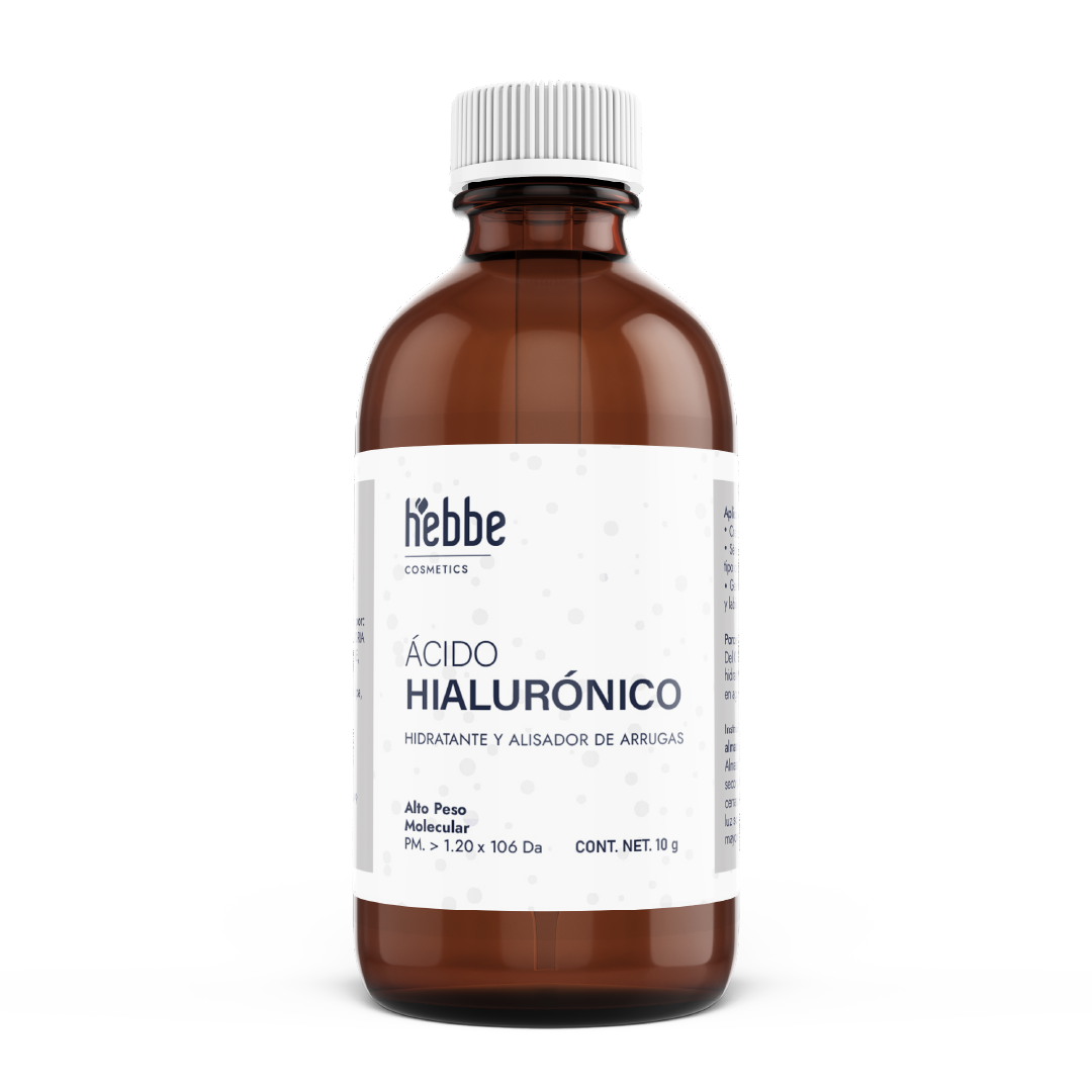 Ácido Hialurónico (Alto Peso Molecular) | Penetración cutánea superficial | Humectante Filmógeno y Relleno Inmediato