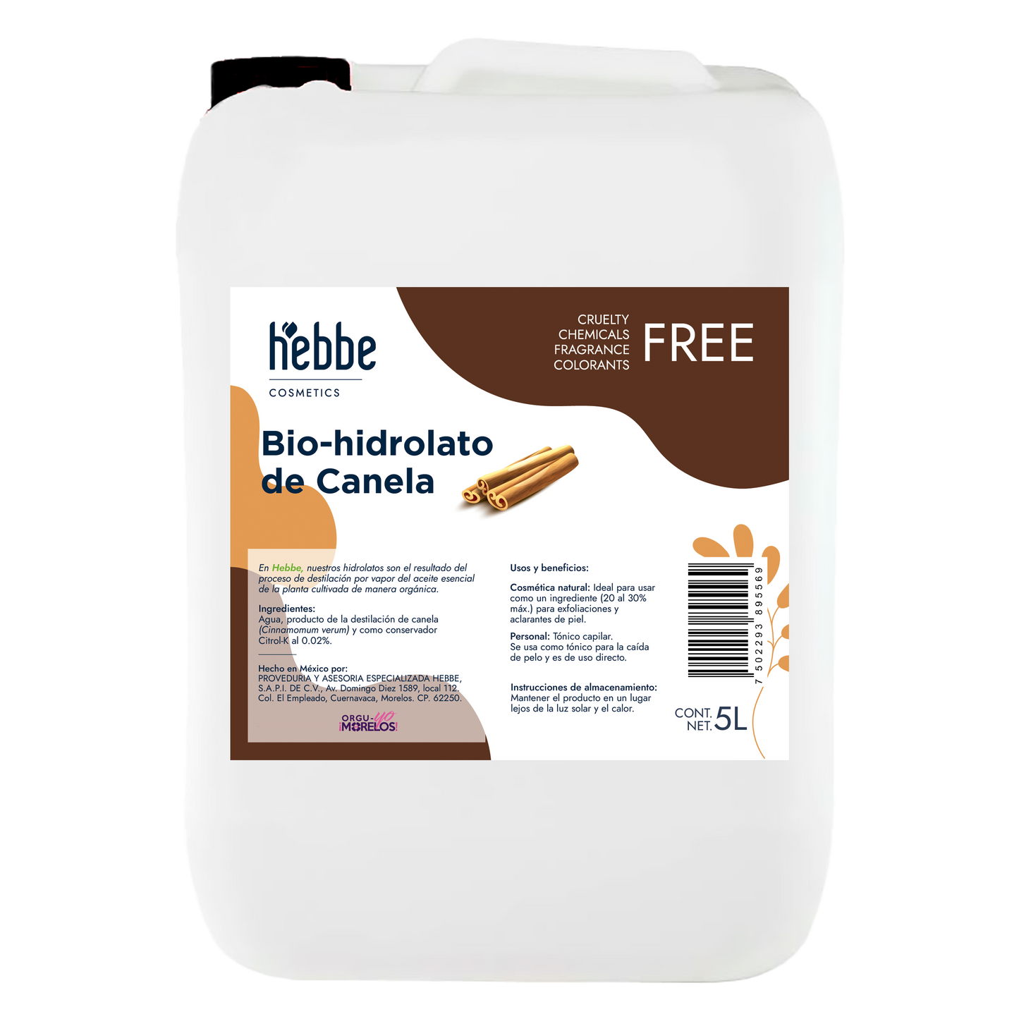 Hidrolato de Canela Puro | Energizante, Antioxidante y Purificante para Piel y Ambiente