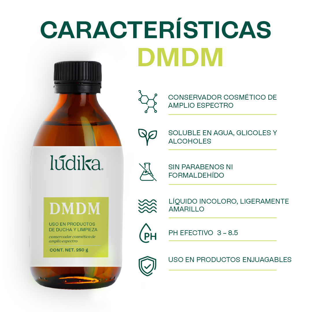 DMDM | Conservador Económico de Amplio Espectro para productos enjuagables o de limpieza