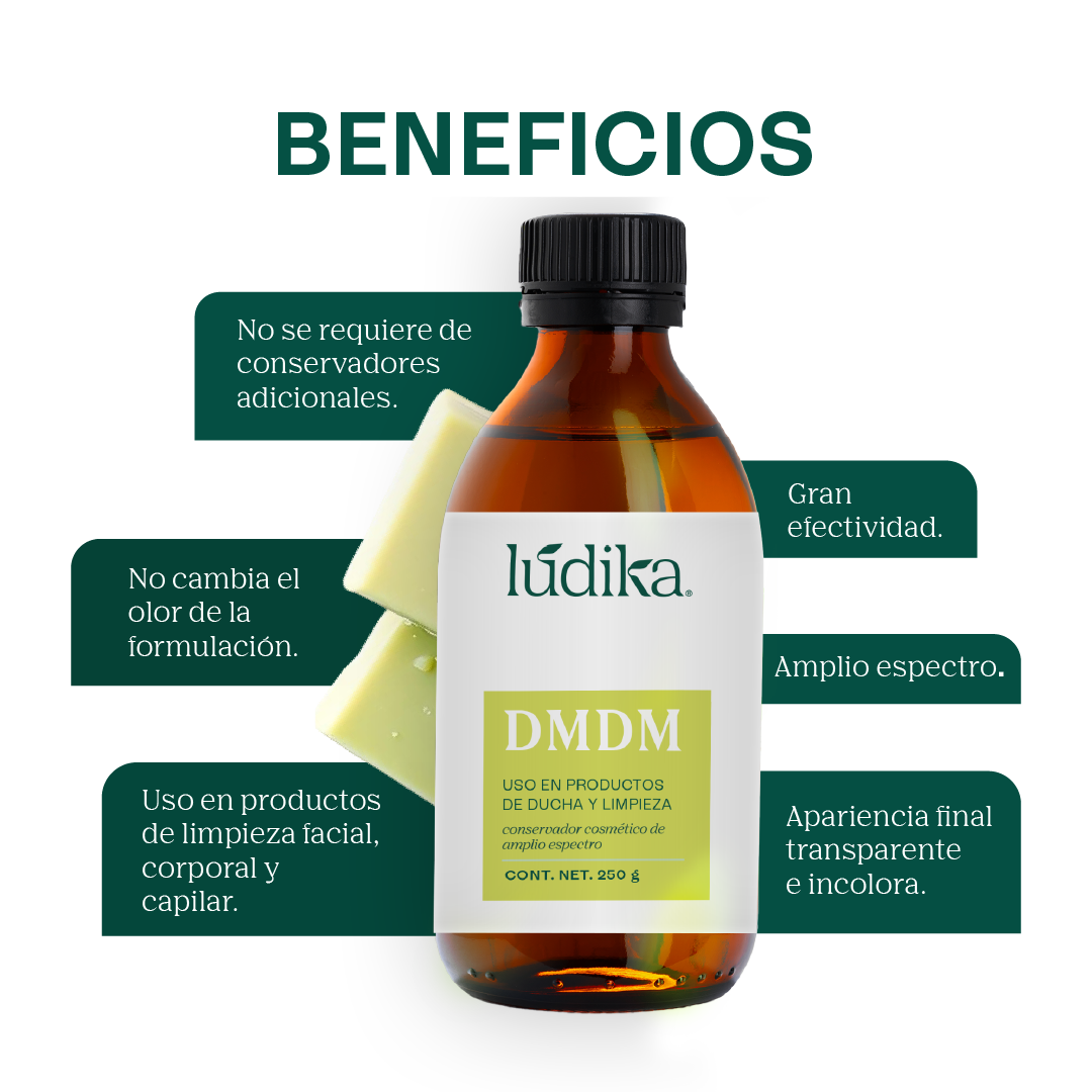 DMDM | Conservador Económico de Amplio Espectro para productos enjuagables o de limpieza