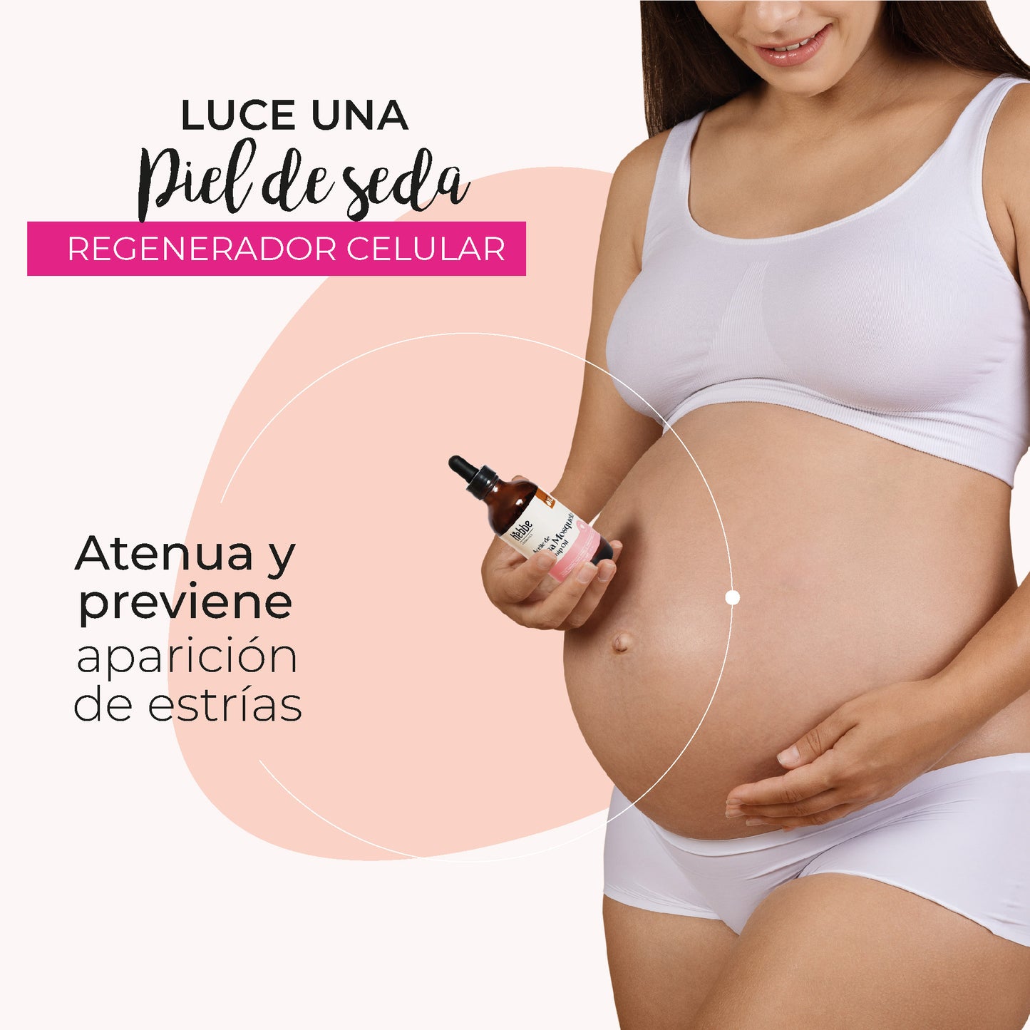 Aceite de Rosa Mosqueta Virgen | Facial y corporal | Regenerador, AntiEdad, AntiEstrias y Potente Hidratante en zona de contorno de ojos