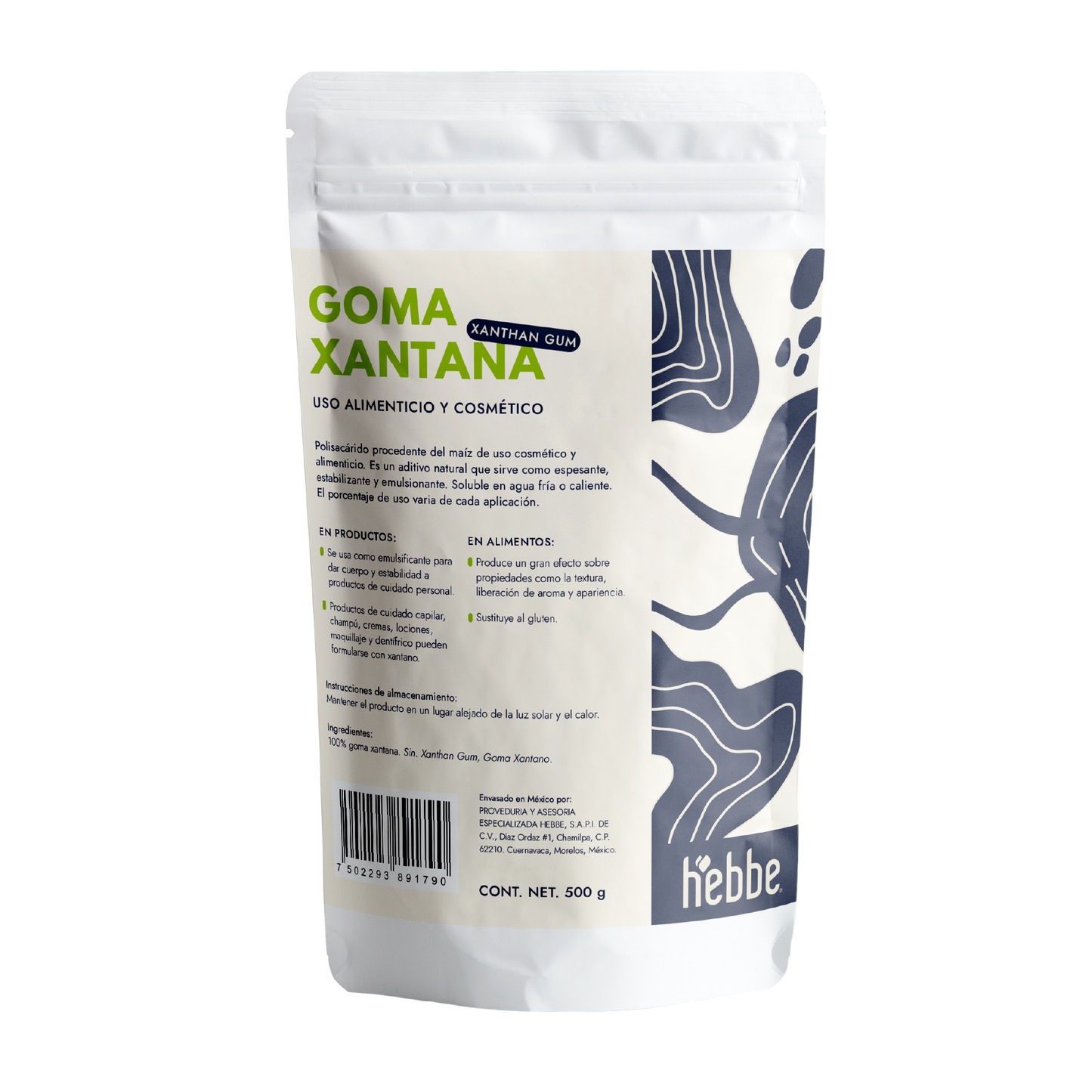 Goma Xantana | Facial, Corporal y Capilar | Espesante Natural y Estabilizador de Amplio Espectro