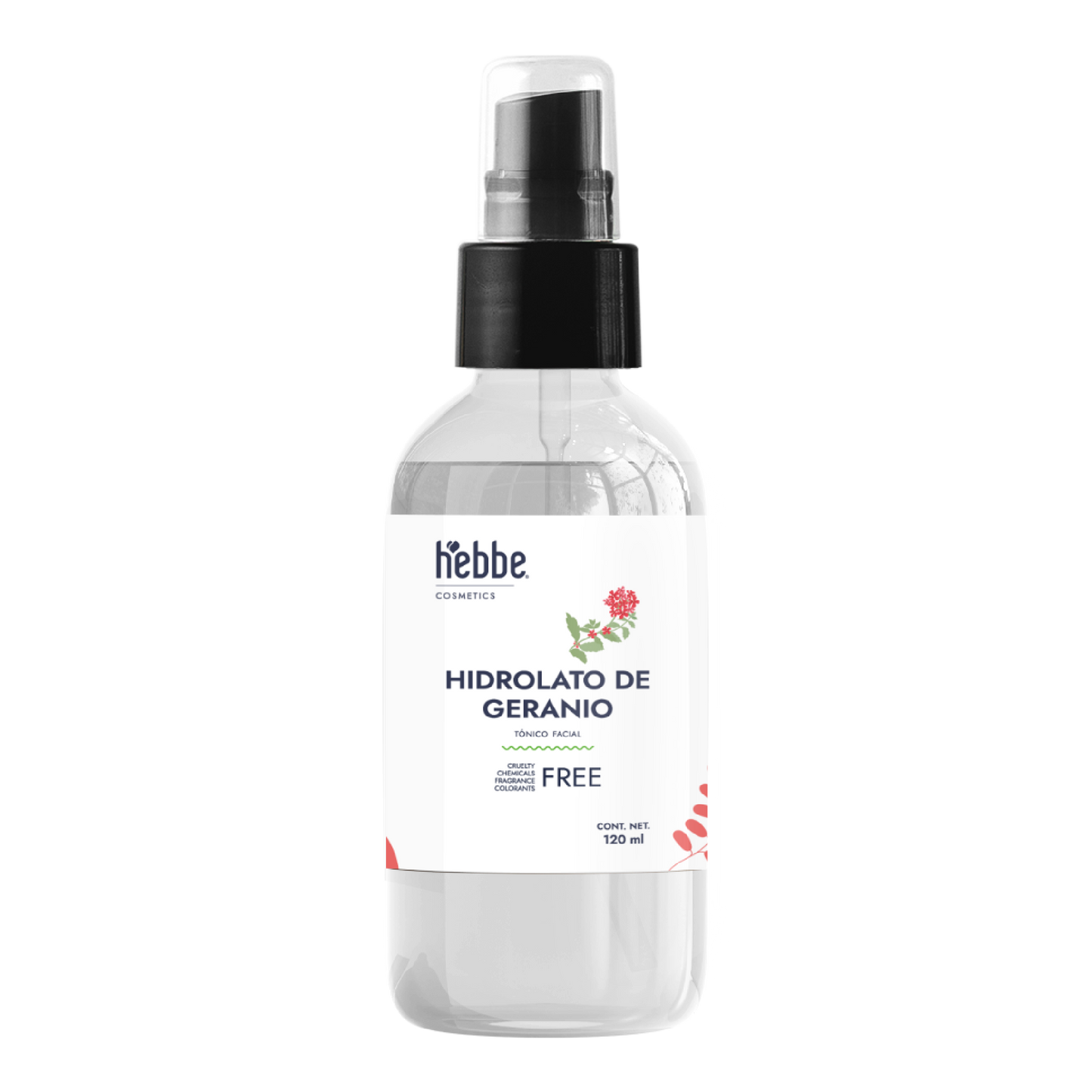 Hidrolato de Geranio | Facial y Corporal | Reequilibrante, Regenerador y Tonificante