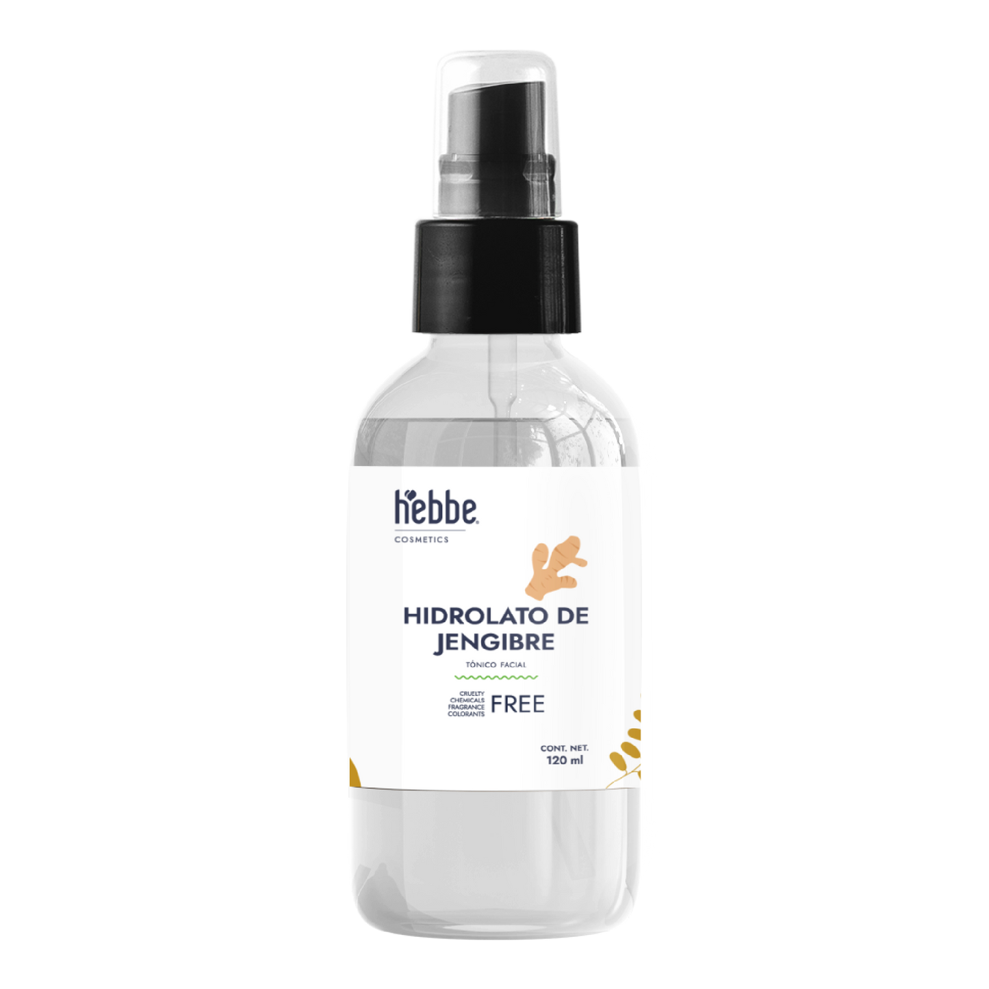 Hidrolato de Jengibre | Facial y Corporal | Estimulante, Revitalizante y Tonificante