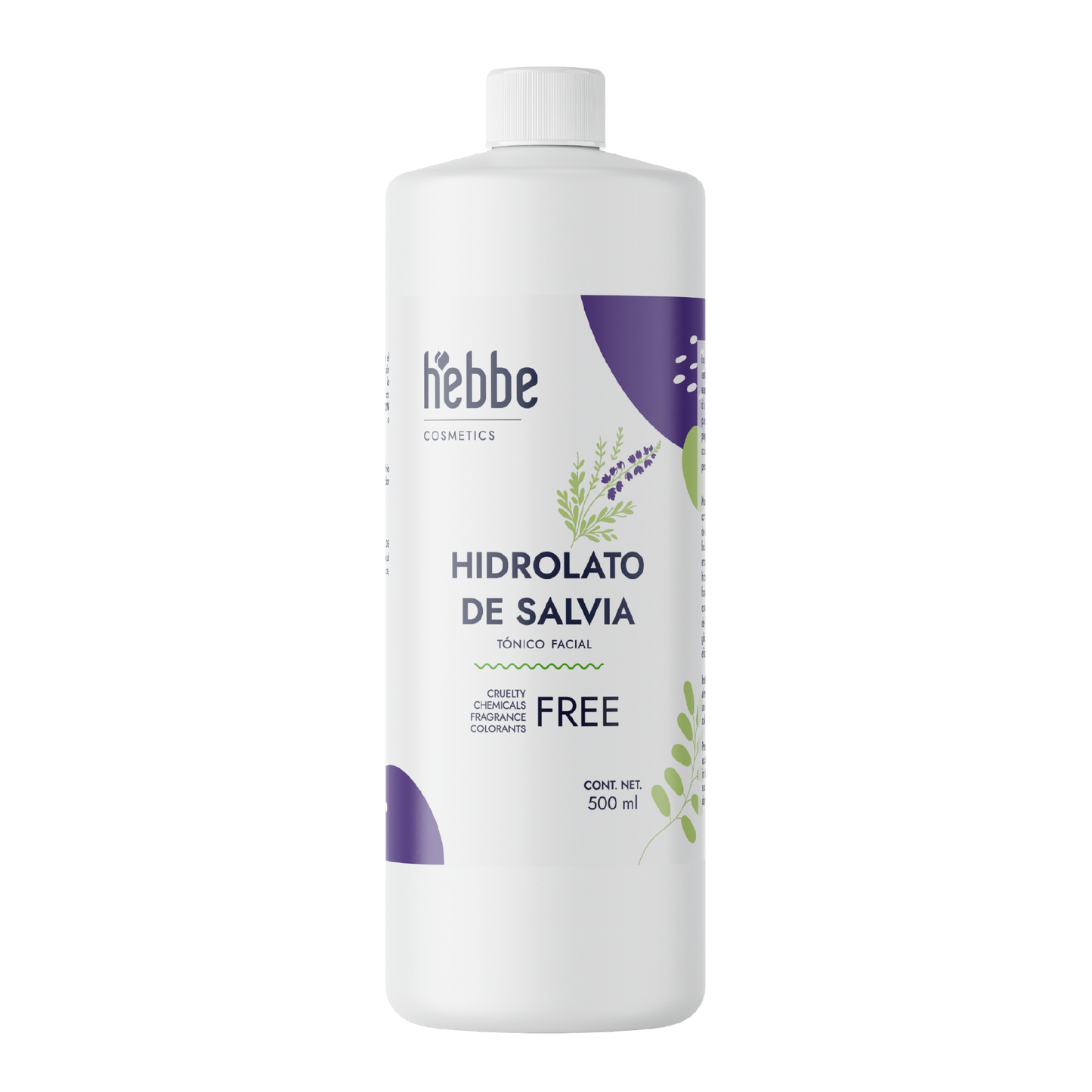 Hidrolato de Salvia | Facial y Corporal | Purificante, Seborregulador y Astringente