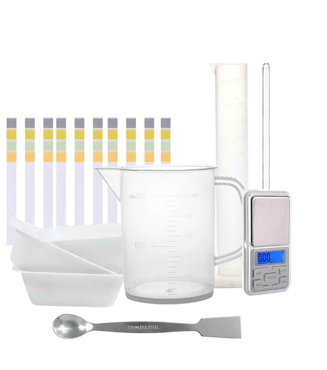 Kit de Instrumentos Básicos de Laboratorio