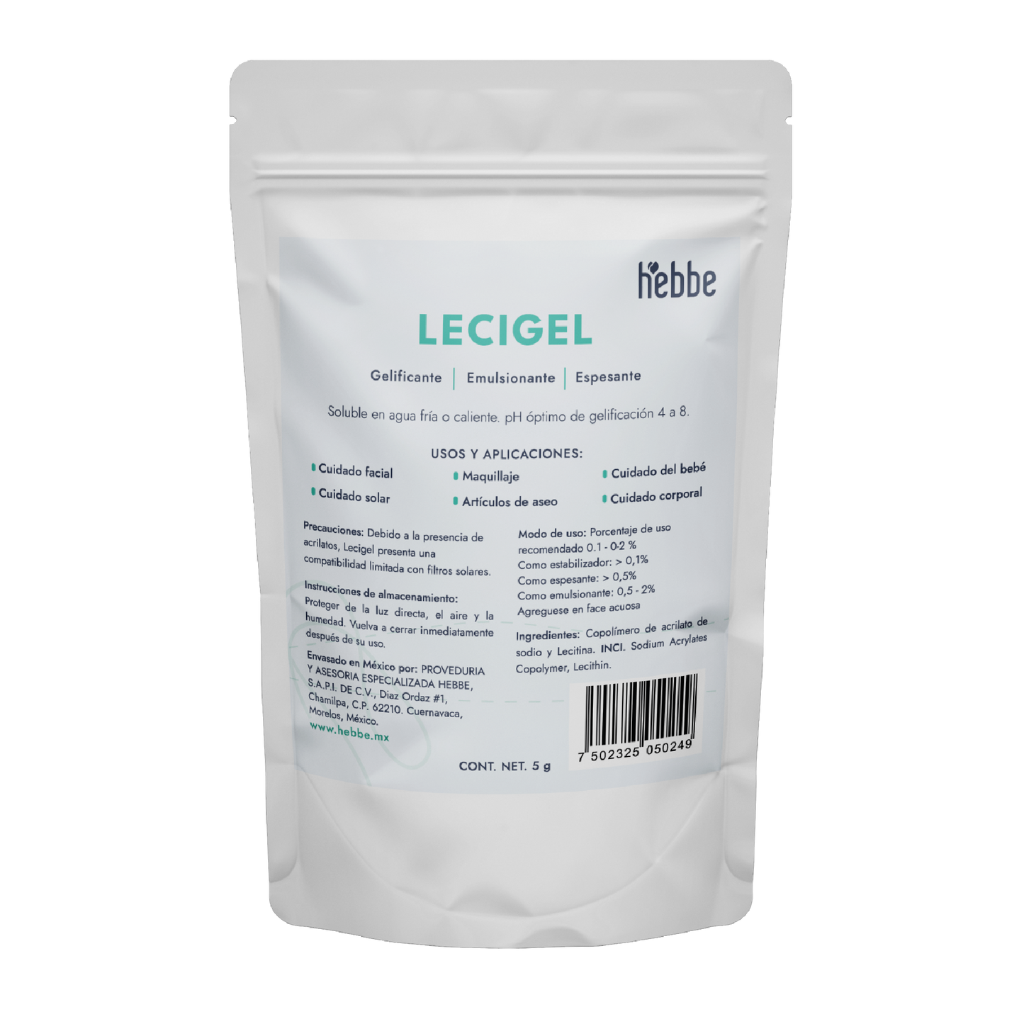 Lecigel | Facial, Corporal y Capilar | Gelificante y Emulsionante "Todo en Uno"