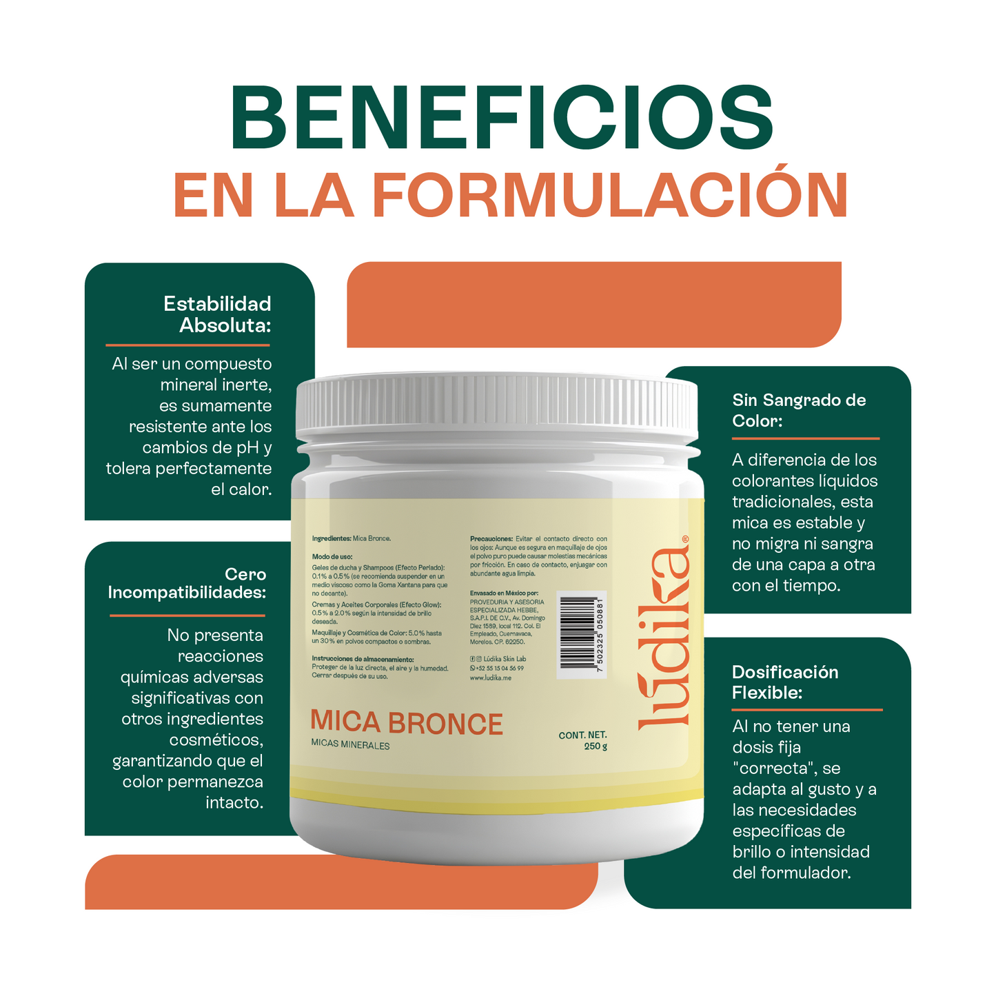 Mica Bronce | Pigmento de Efecto Perlado y Metálico | Luminosidad Mineral de Lujo