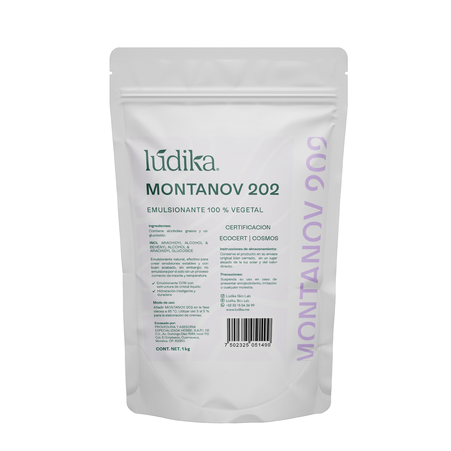 Montanov 202 | Emulsionante O/W | Promotor de Cristales Líquidos y Emoliente Soft-Touch