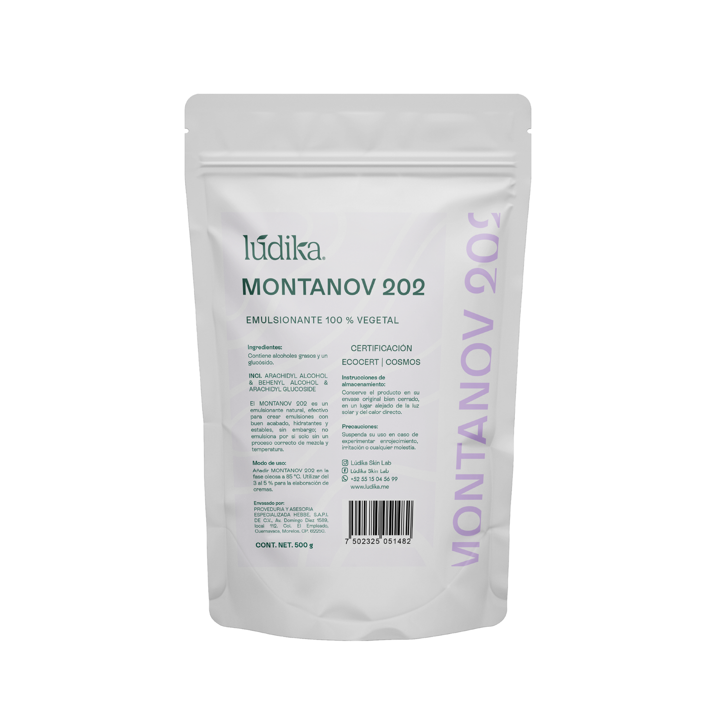 Montanov 202 | Emulsionante O/W | Promotor de Cristales Líquidos y Emoliente Soft-Touch