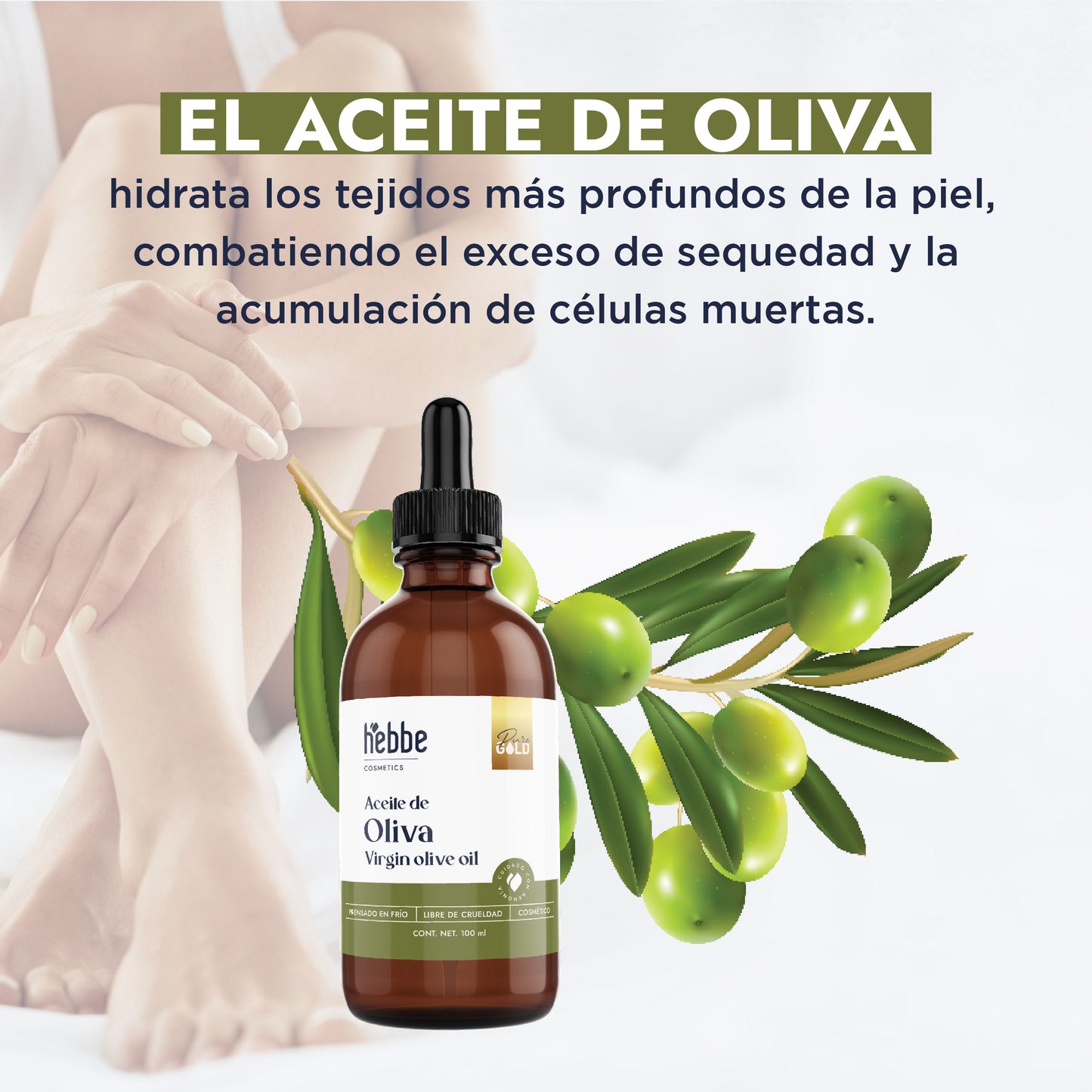 Aceite de Oliva Extra Virgen | Capilar y Corporal |Hidratante, Antioxidante y Reparador Cutáneo