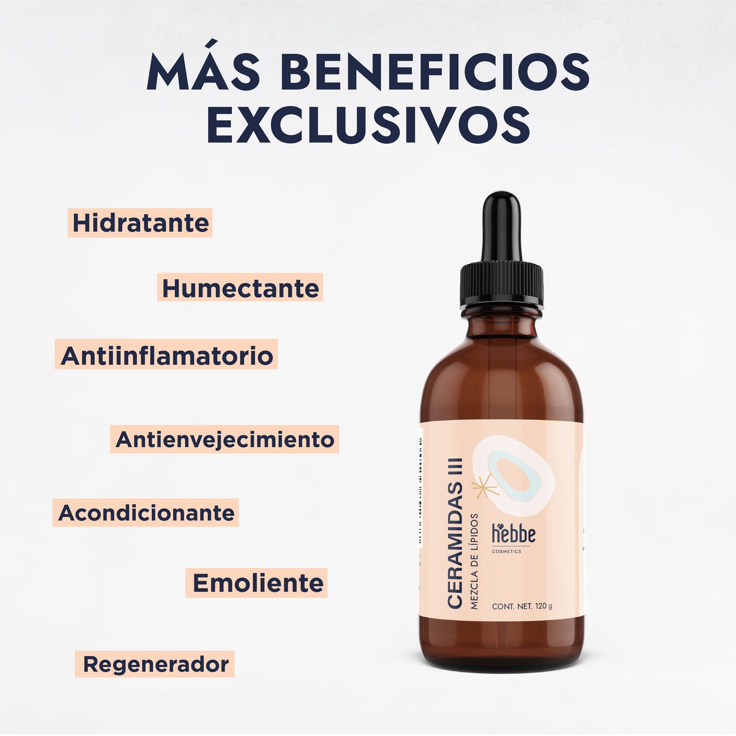 Ceramidas III (Complejo Liposomal) | Facial, Capilar y Cuerpo | Reconstructor Biomimético de la Barrera