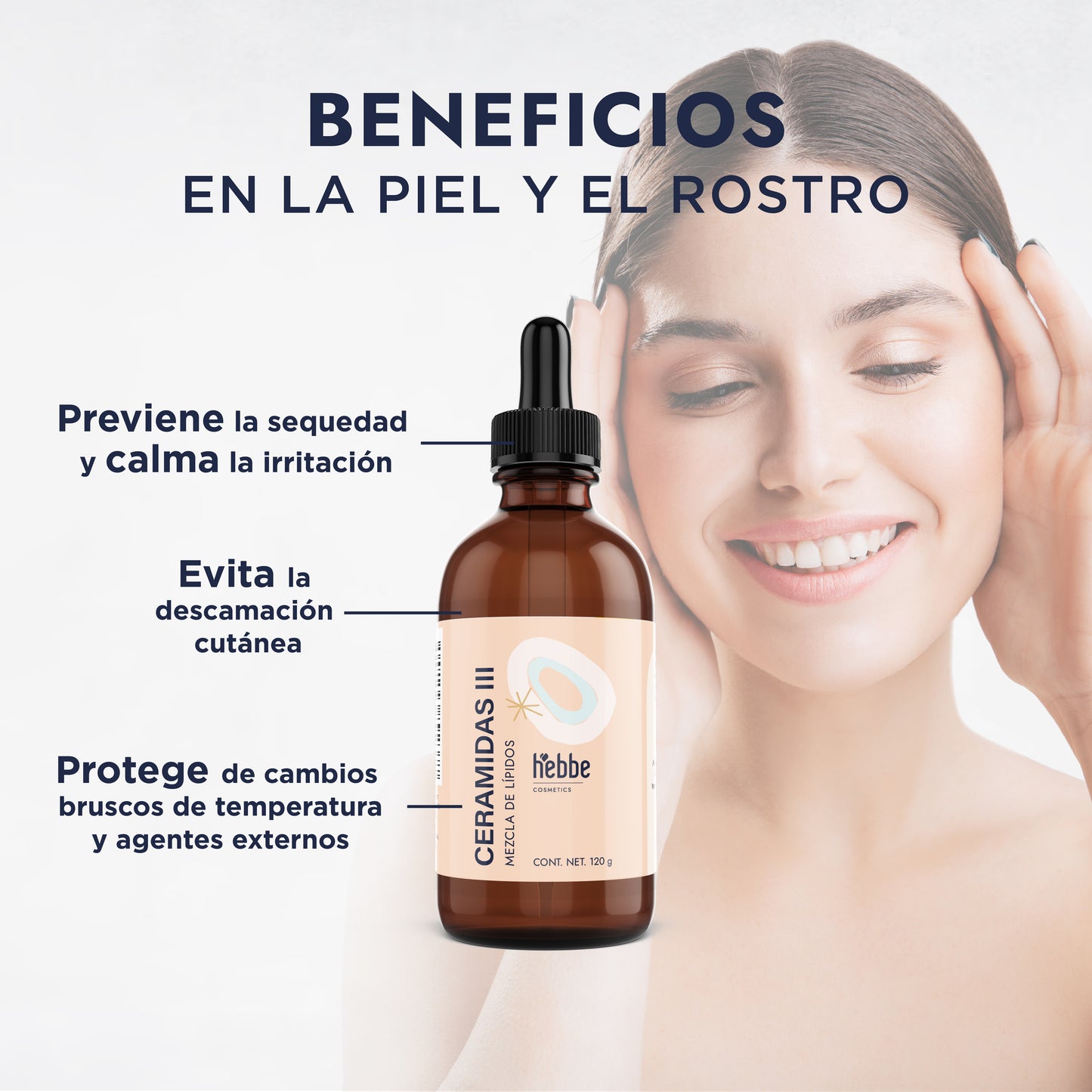 Ceramidas III (Complejo Liposomal) | Facial, Capilar y Cuerpo | Reconstructor Biomimético de la Barrera