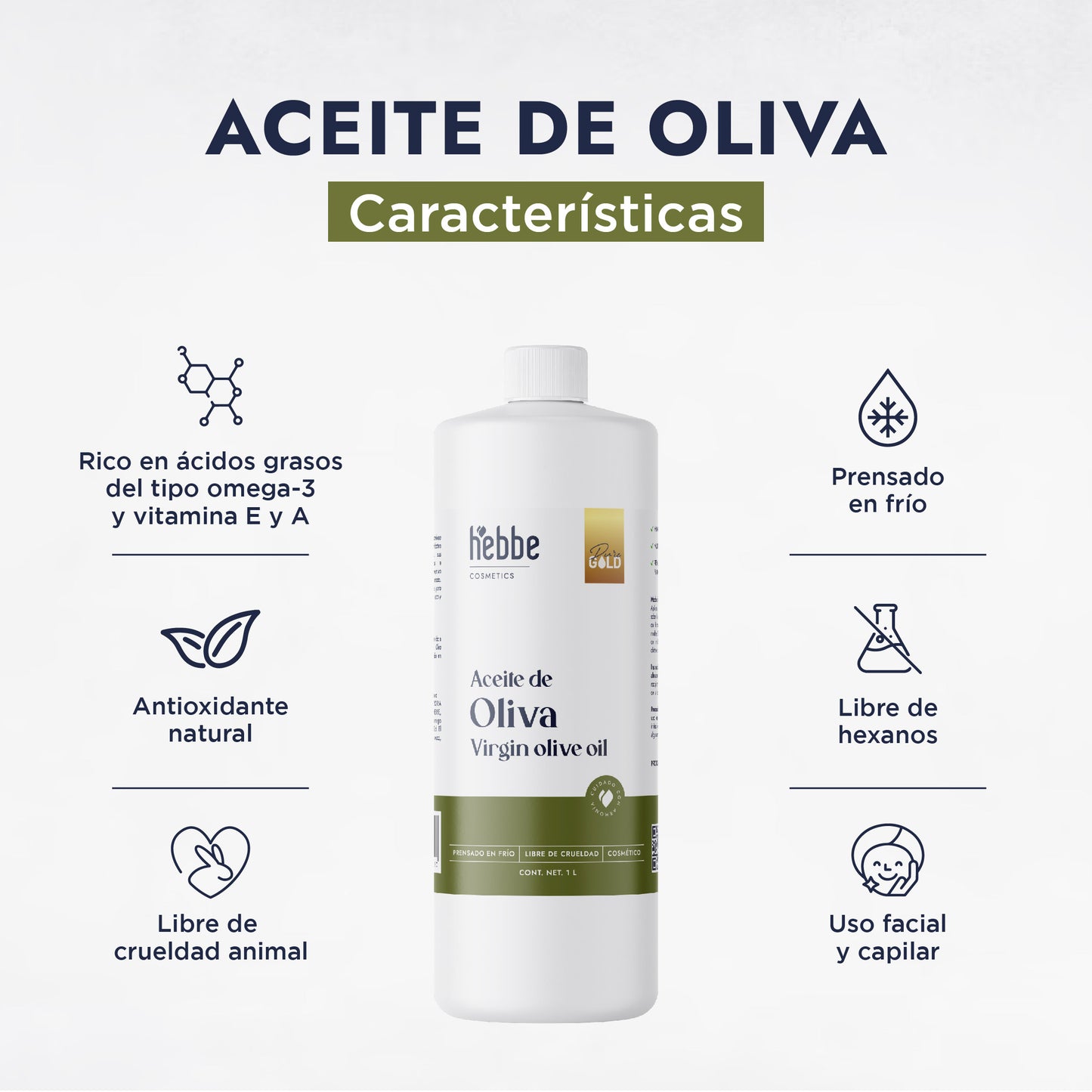 Aceite de Oliva Extra Virgen | Capilar y Corporal |Hidratante, Antioxidante y Reparador Cutáneo