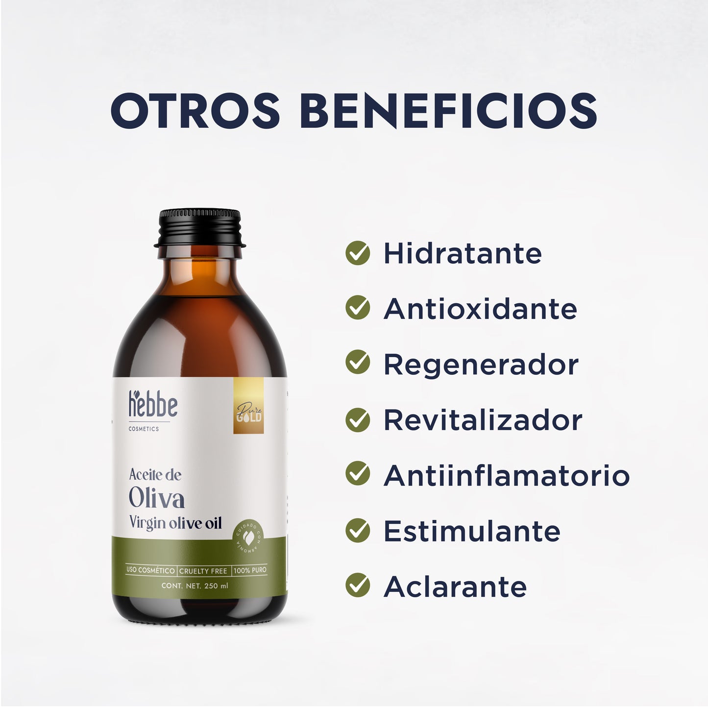 Aceite de Oliva Extra Virgen | Capilar y Corporal |Hidratante, Antioxidante y Reparador Cutáneo
