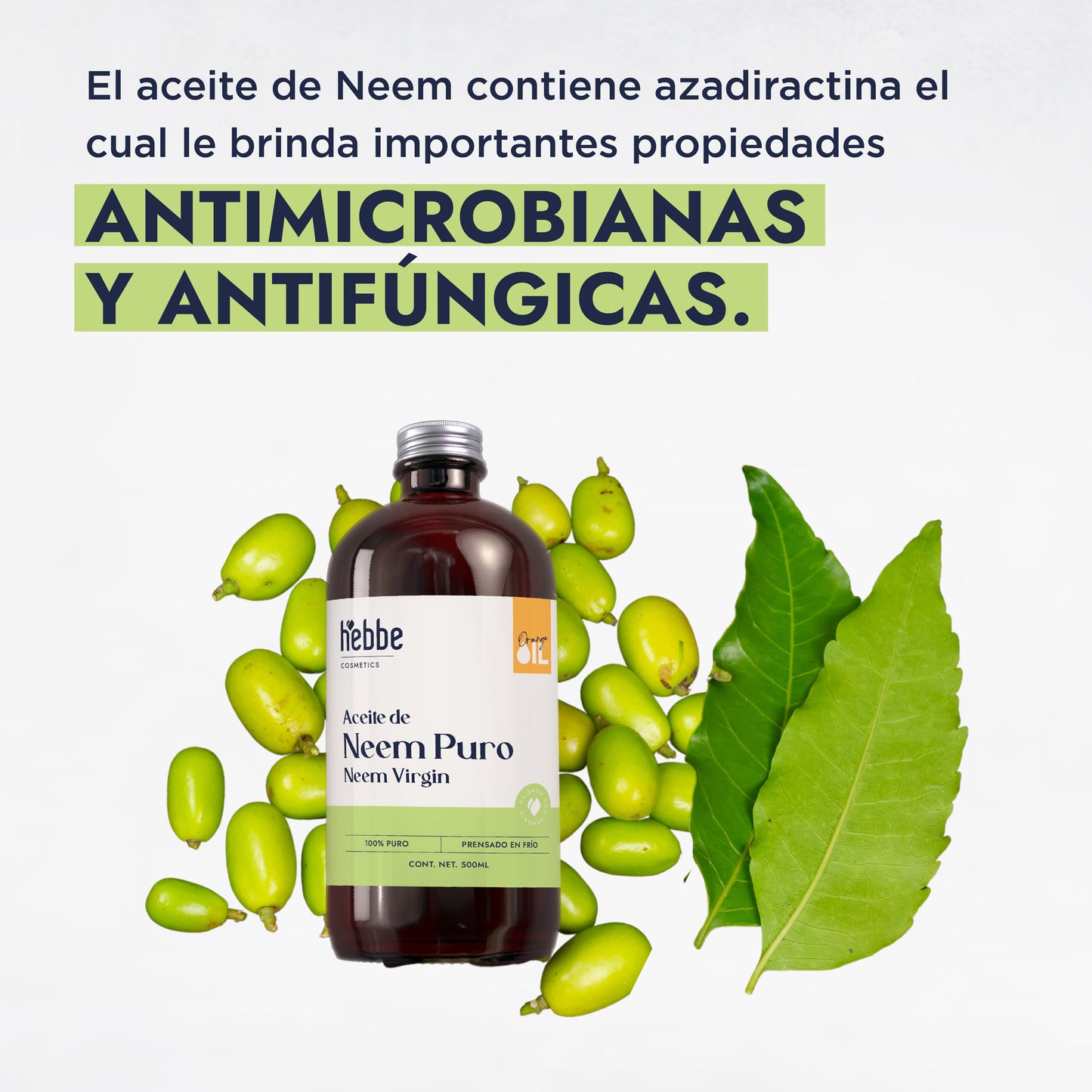 Aceite de Neem Virgen | Capilar y Facial | Purificante, Calmante y Protector Antiedad y Antimosquitos