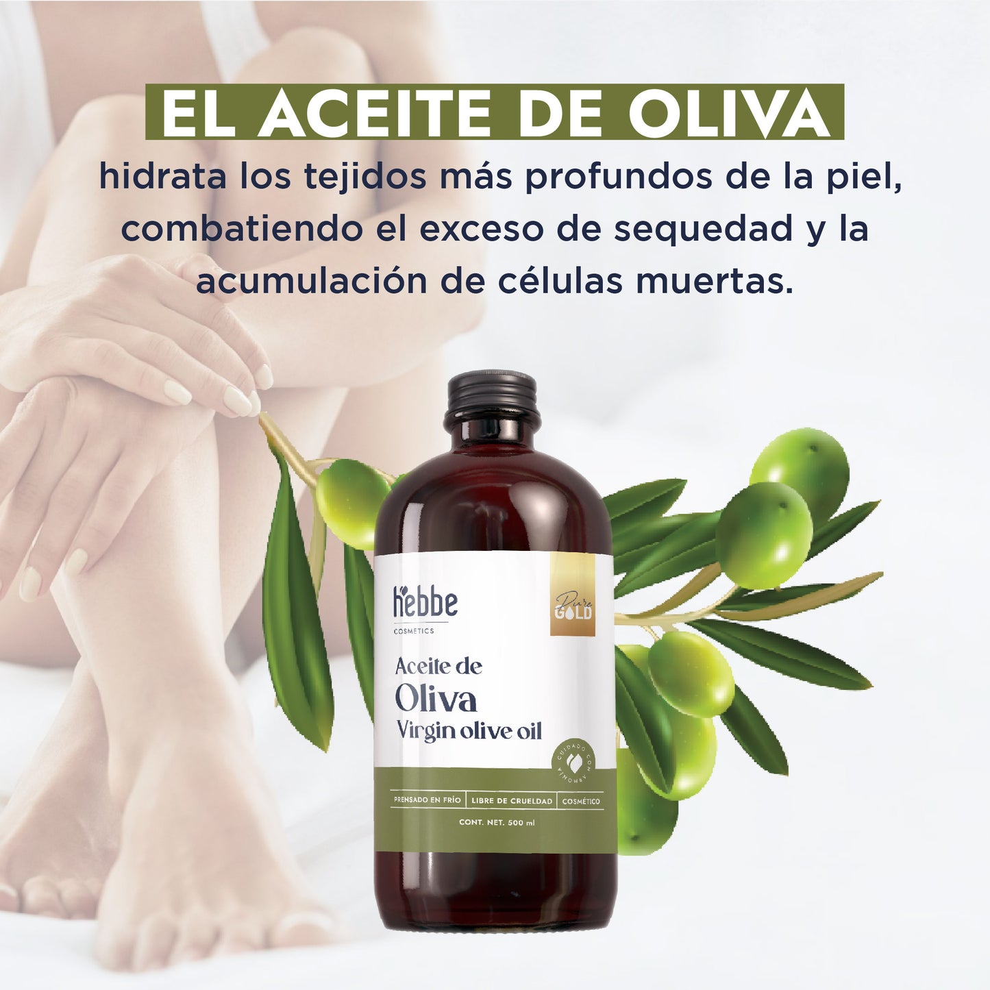 Aceite de Oliva Extra Virgen | Capilar y Corporal |Hidratante, Antioxidante y Reparador Cutáneo