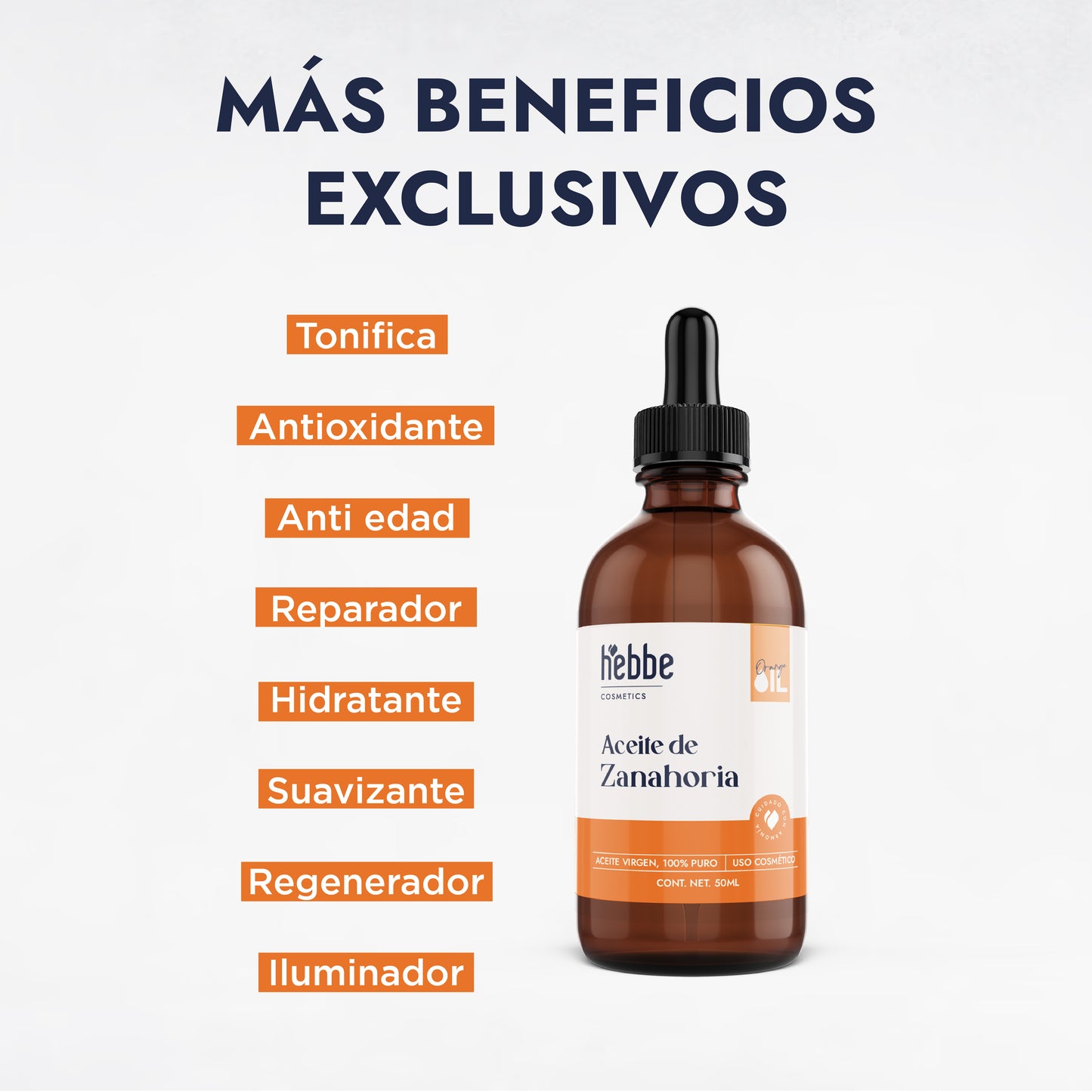 Aceite de Zanahoria Natural | Facial y Corporal | Antioxidante, Regenerador Antiedad y Protector Natural