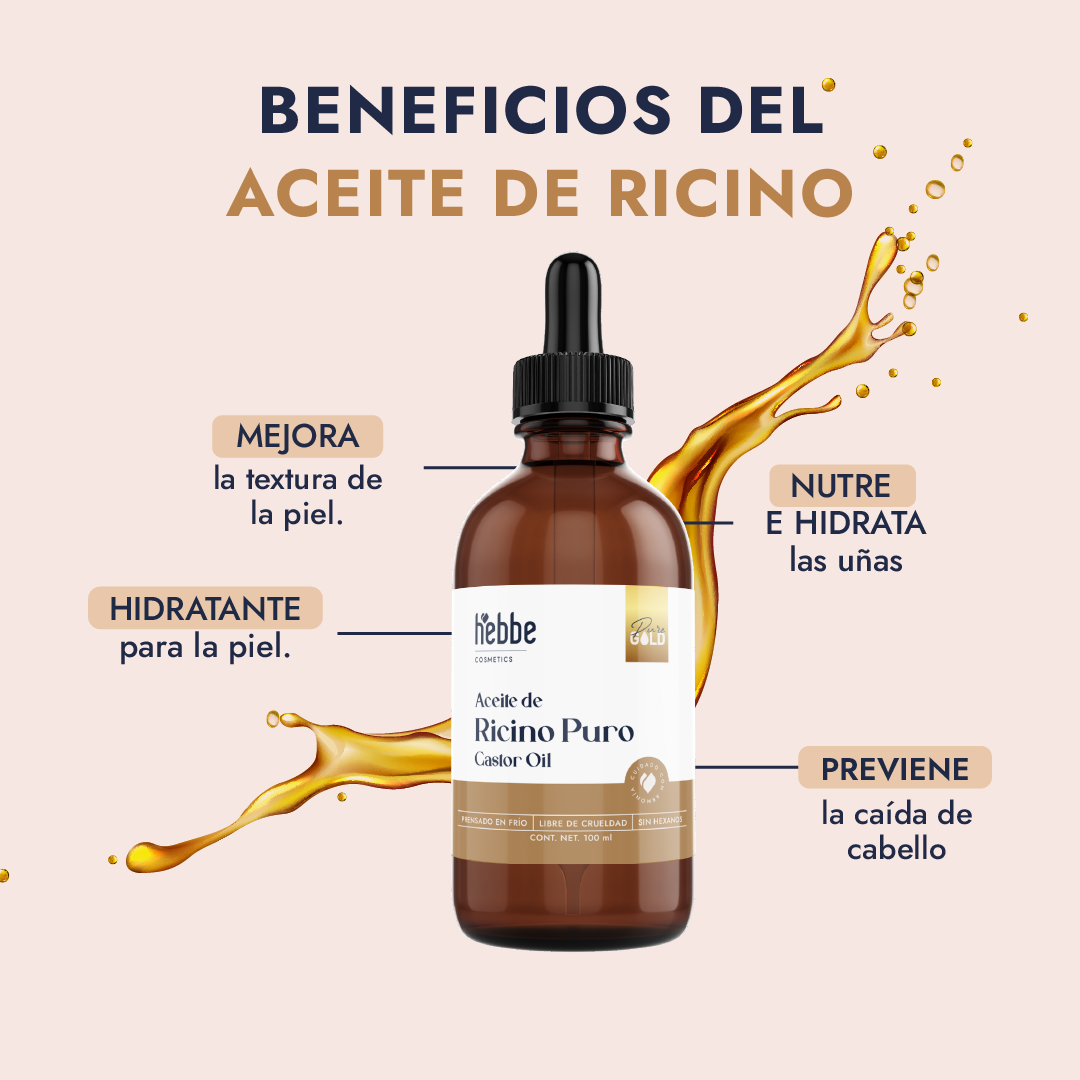 Aceite de Ricino y Almendras | Kit nutritivo facial | Nutrición Profunda, Crecimiento y Hidratación