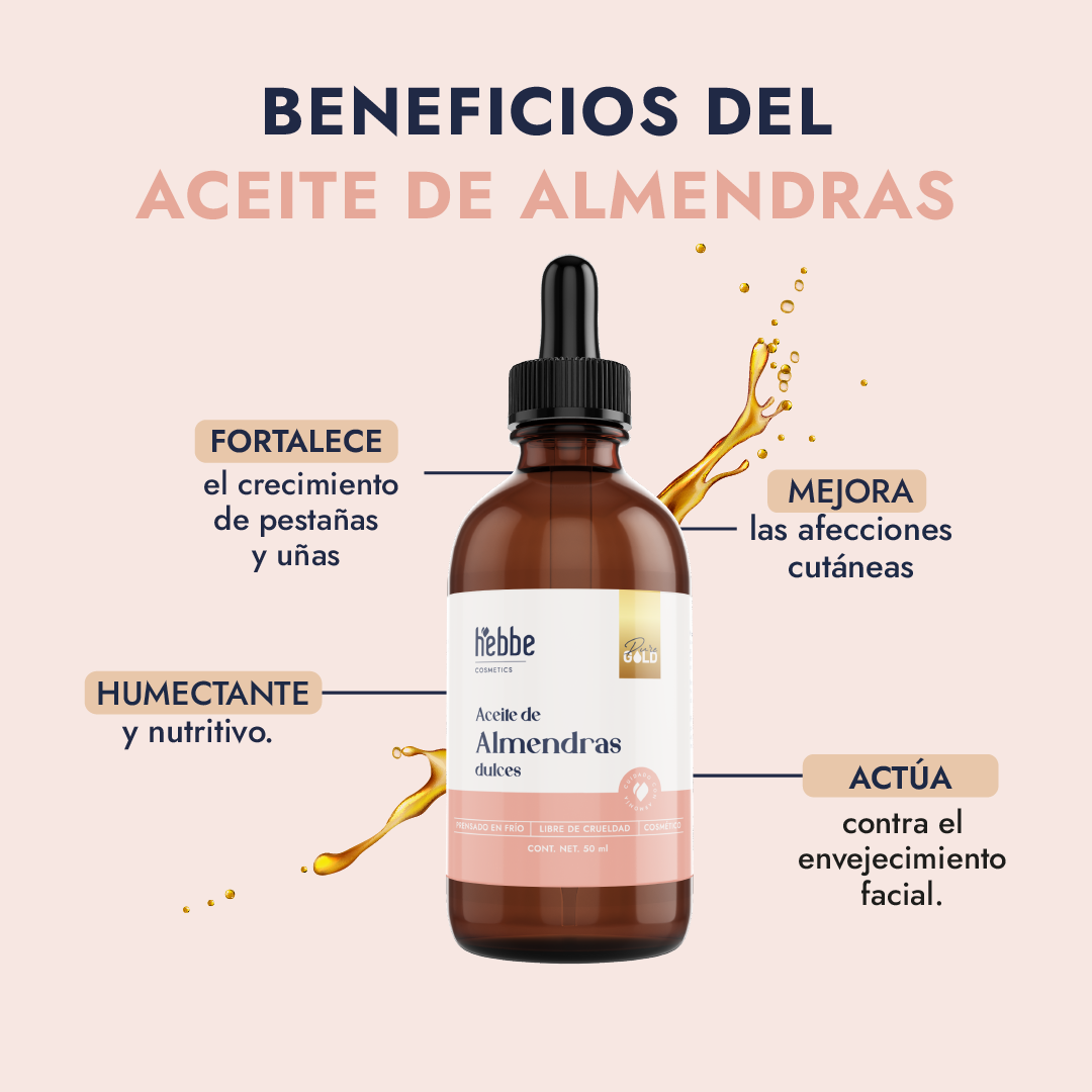 Aceite de Ricino y Almendras | Kit nutritivo facial | Nutrición Profunda, Crecimiento y Hidratación