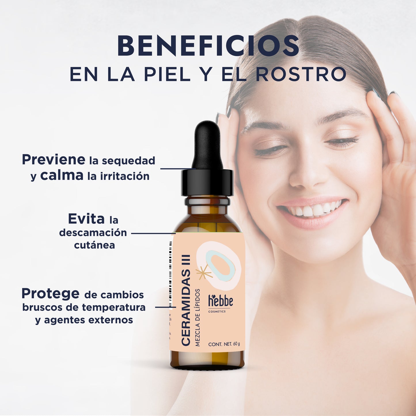 Ceramidas III (Complejo Liposomal) | Facial, Capilar y Cuerpo | Reconstructor Biomimético de la Barrera