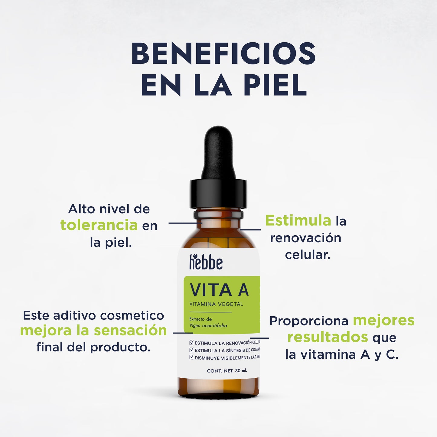 Retinol Vegetal (Vit-A-Like) | Activo Antiedad | Renovación Celular y Alta Tolerancia
