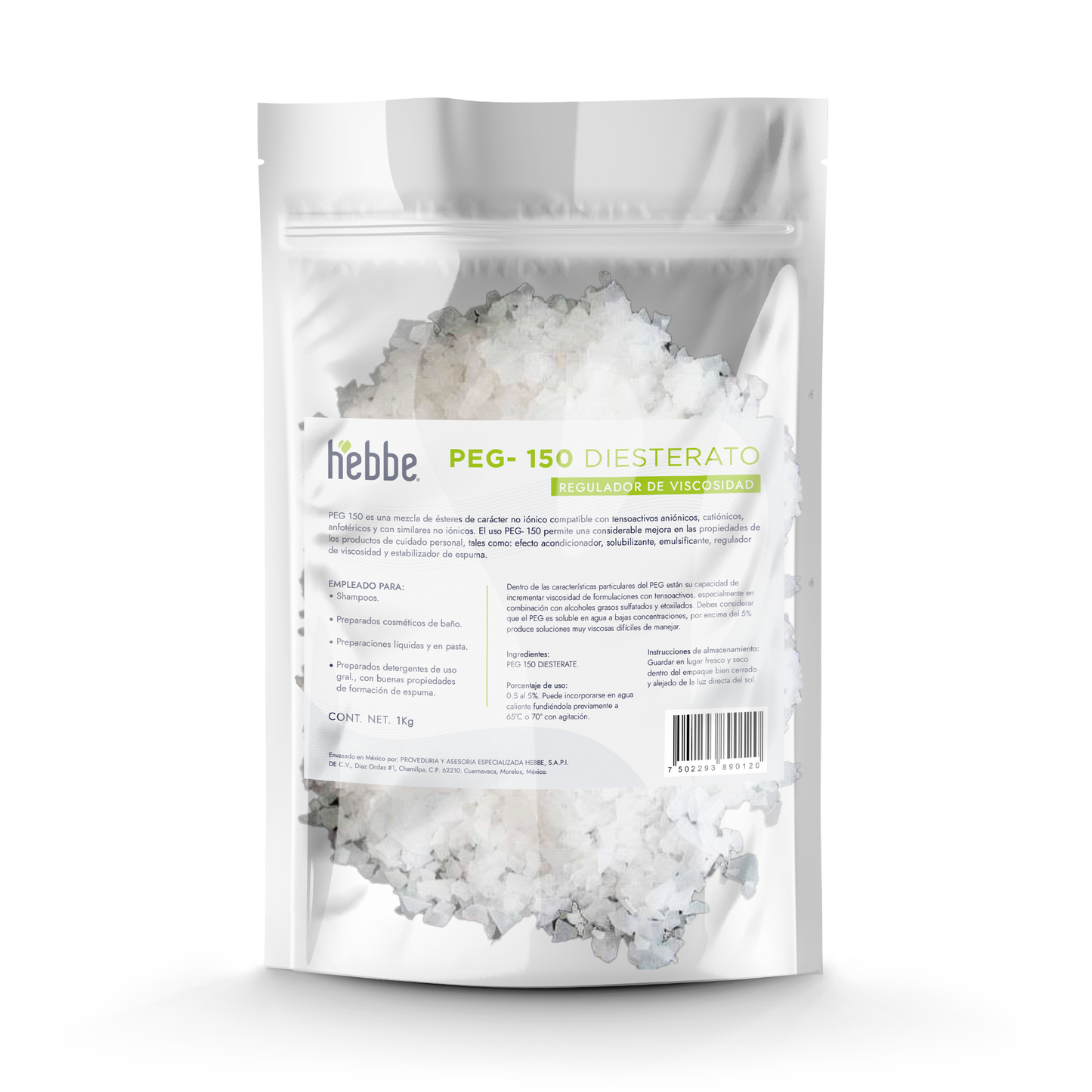 PEG-150 Distearate | Facial, Corporal y Capilar | Espesante Asociativo de Alta Eficiencia