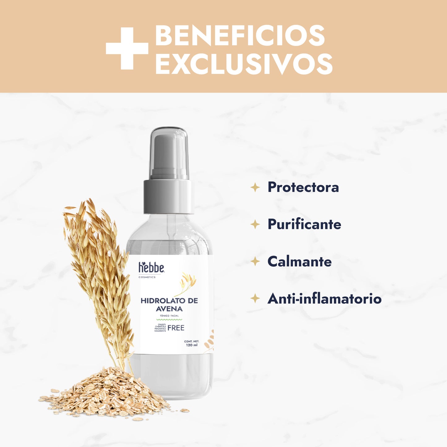 Hidrolato de Avena | Facial y Corporal | Calmante, Anti-picor y Reparador