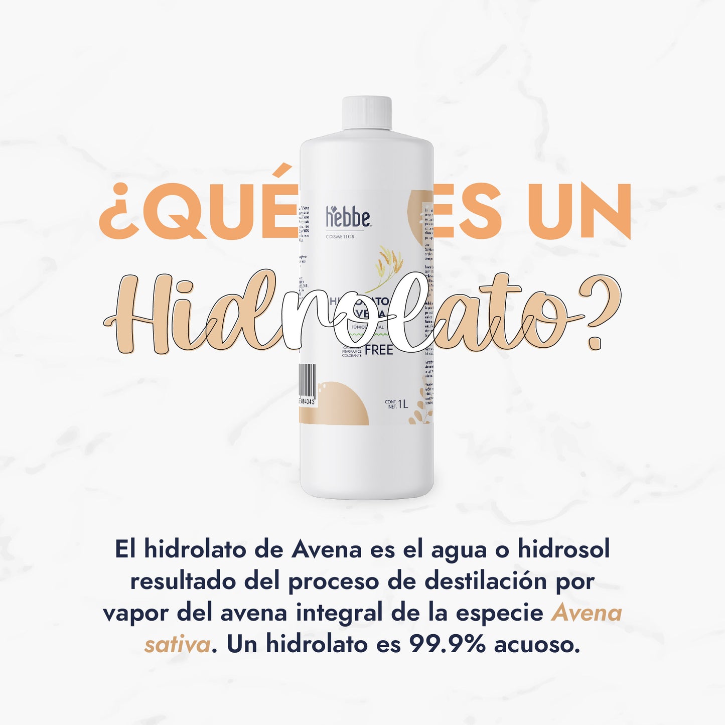 Hidrolato de Avena | Facial y Corporal | Calmante, Anti-picor y Reparador