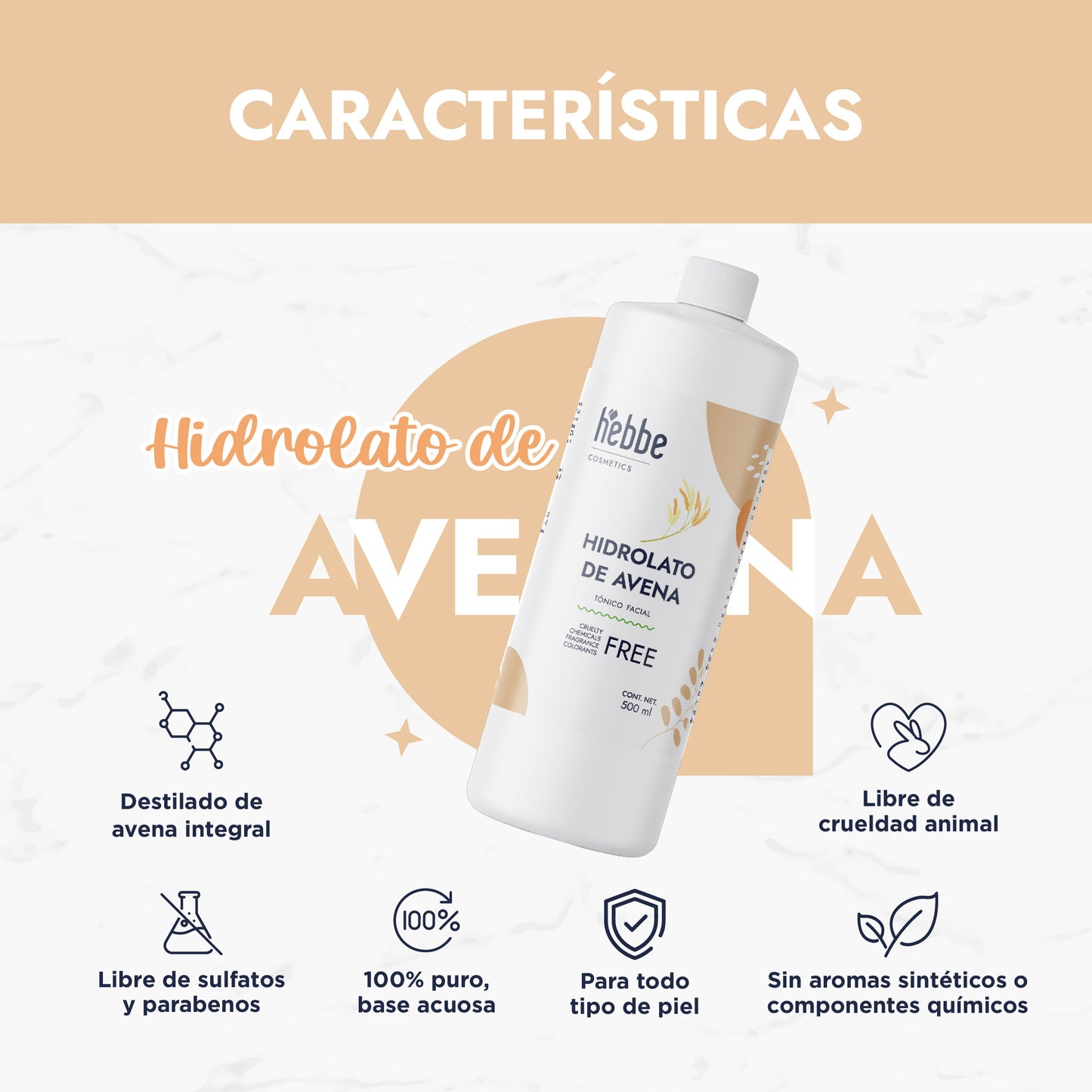 Hidrolato de Avena | Facial y Corporal | Calmante, Anti-picor y Reparador