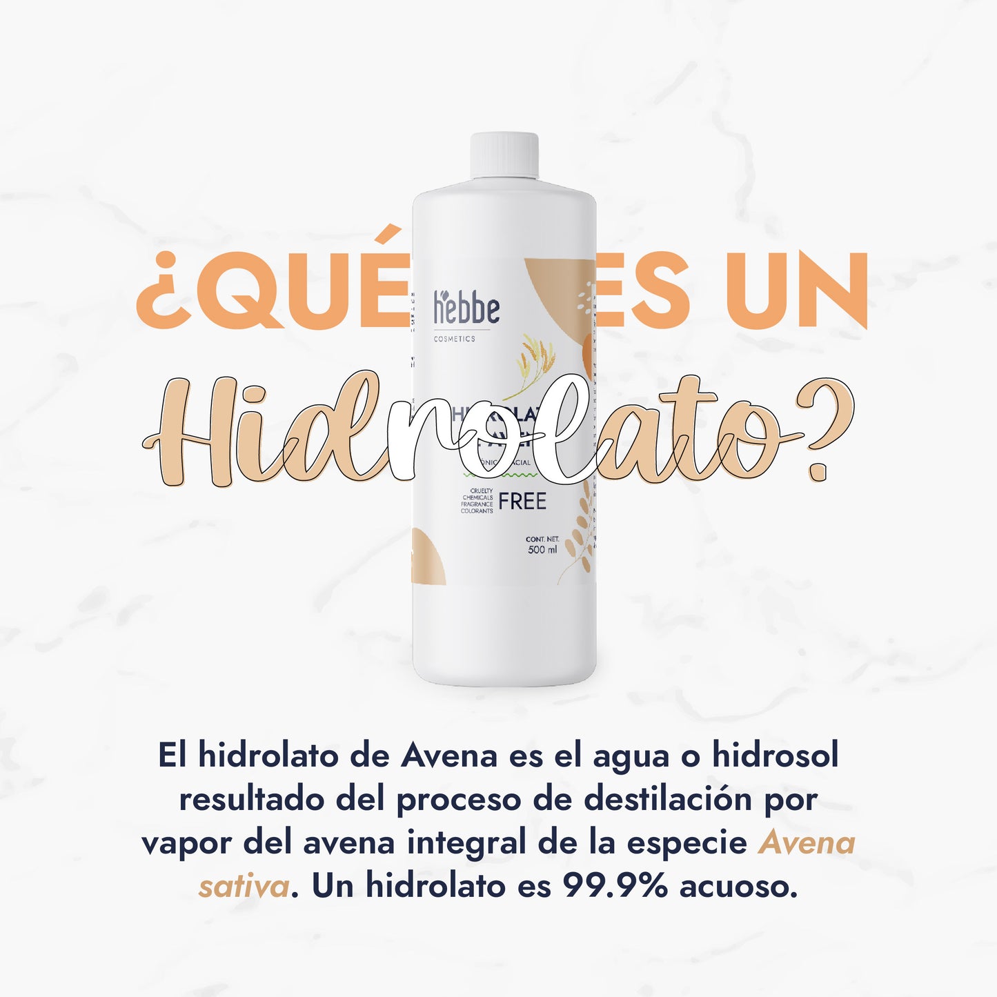Hidrolato de Avena | Facial y Corporal | Calmante, Anti-picor y Reparador