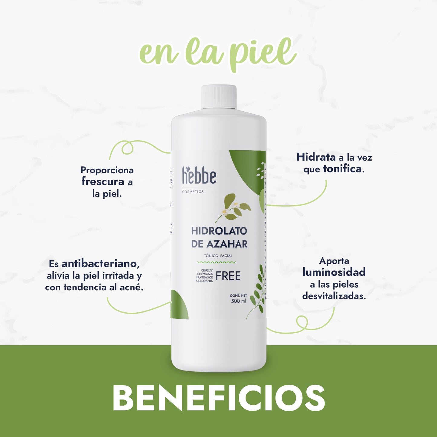 Hidrolato de Azahar | Facial y Corporal | Calmante, Equilibrante y Luminosidad