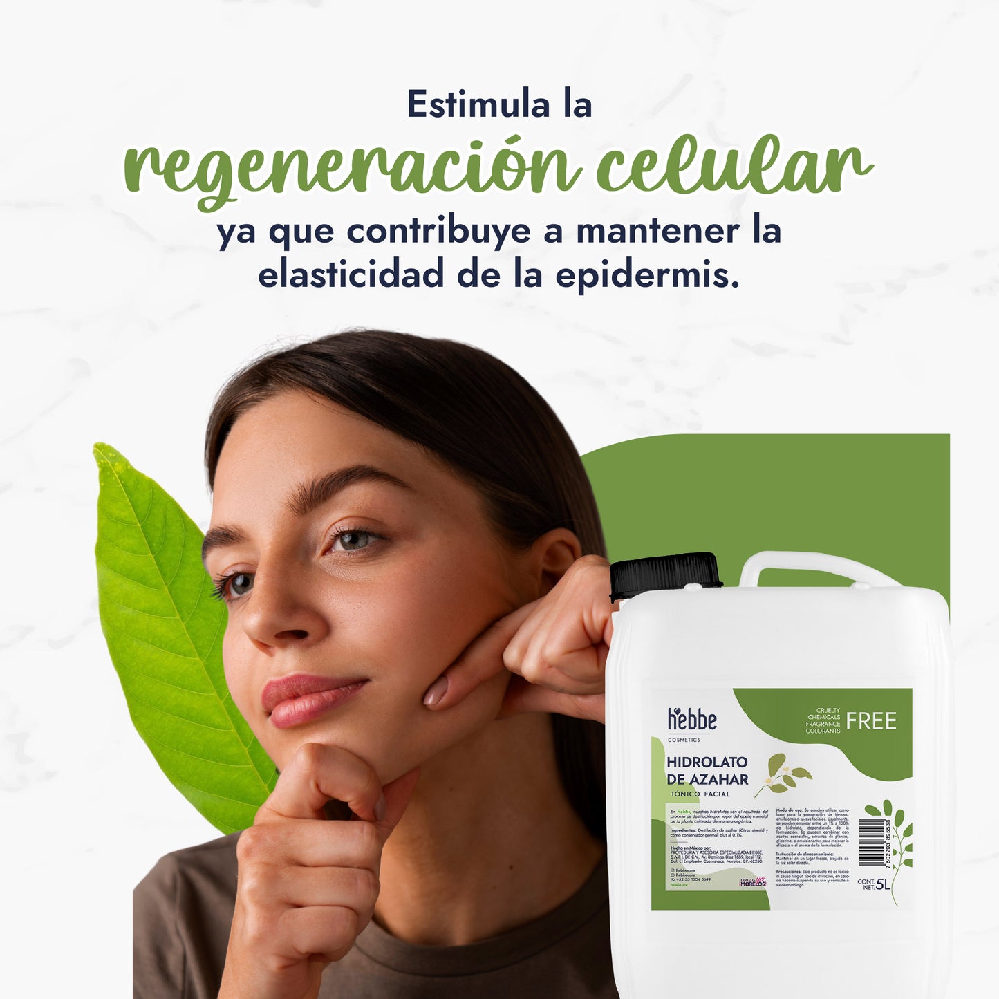 Hidrolato de Azahar | Facial y Corporal | Calmante, Equilibrante y Luminosidad